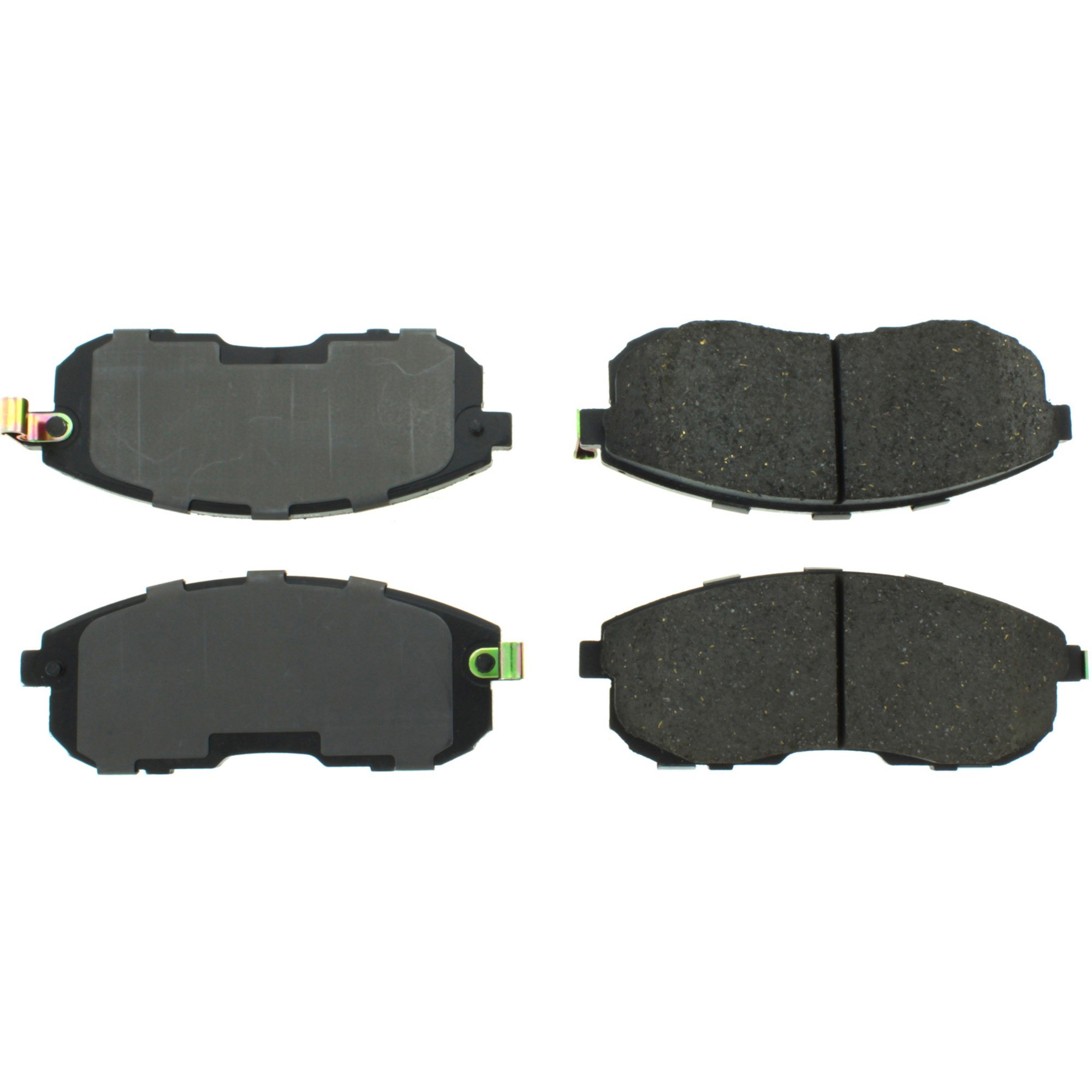 Centric Premium Ceramic Brake Pads with Shims and Hardware