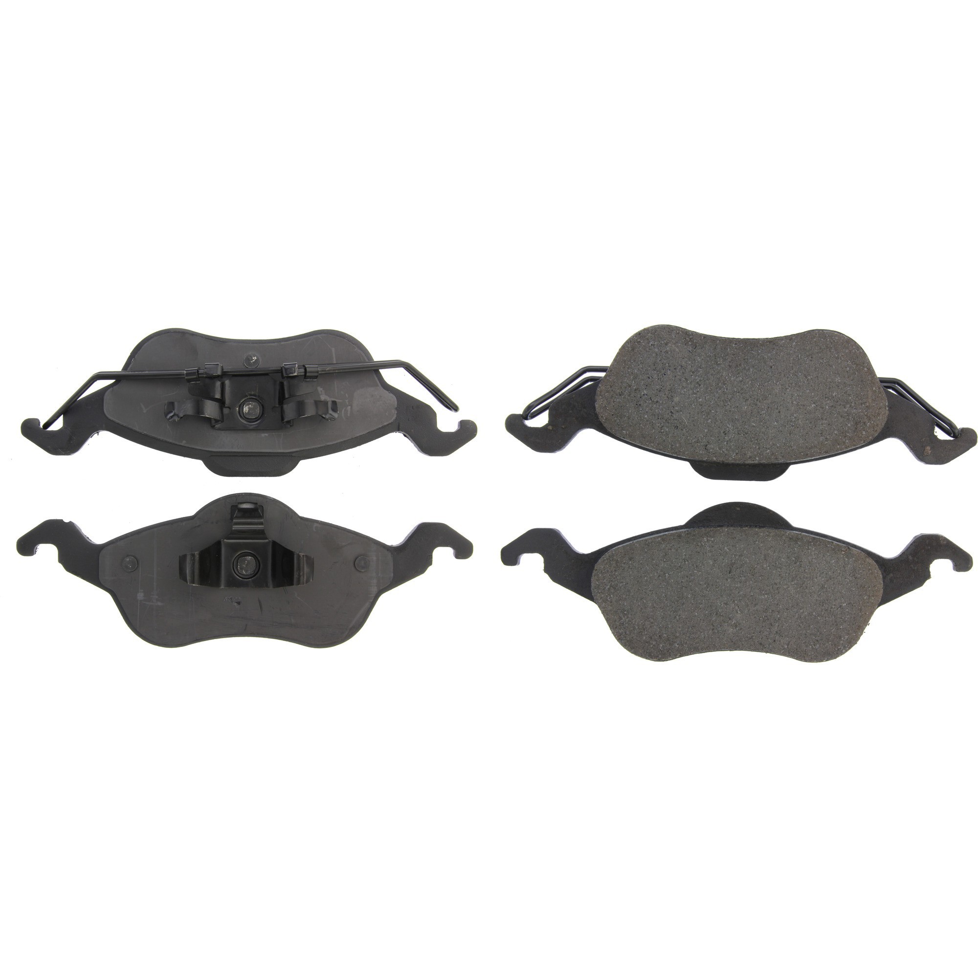 Centric Premium Ceramic Brake Pads with Shims and Hardware