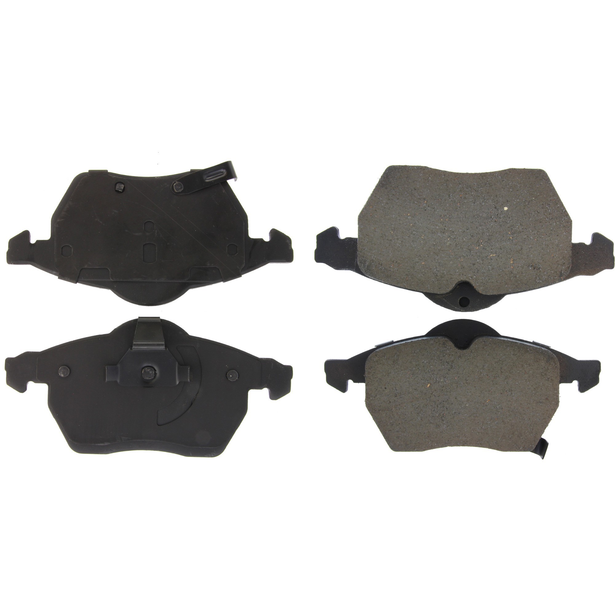 Centric Premium Ceramic Brake Pads with Shims and Hardware