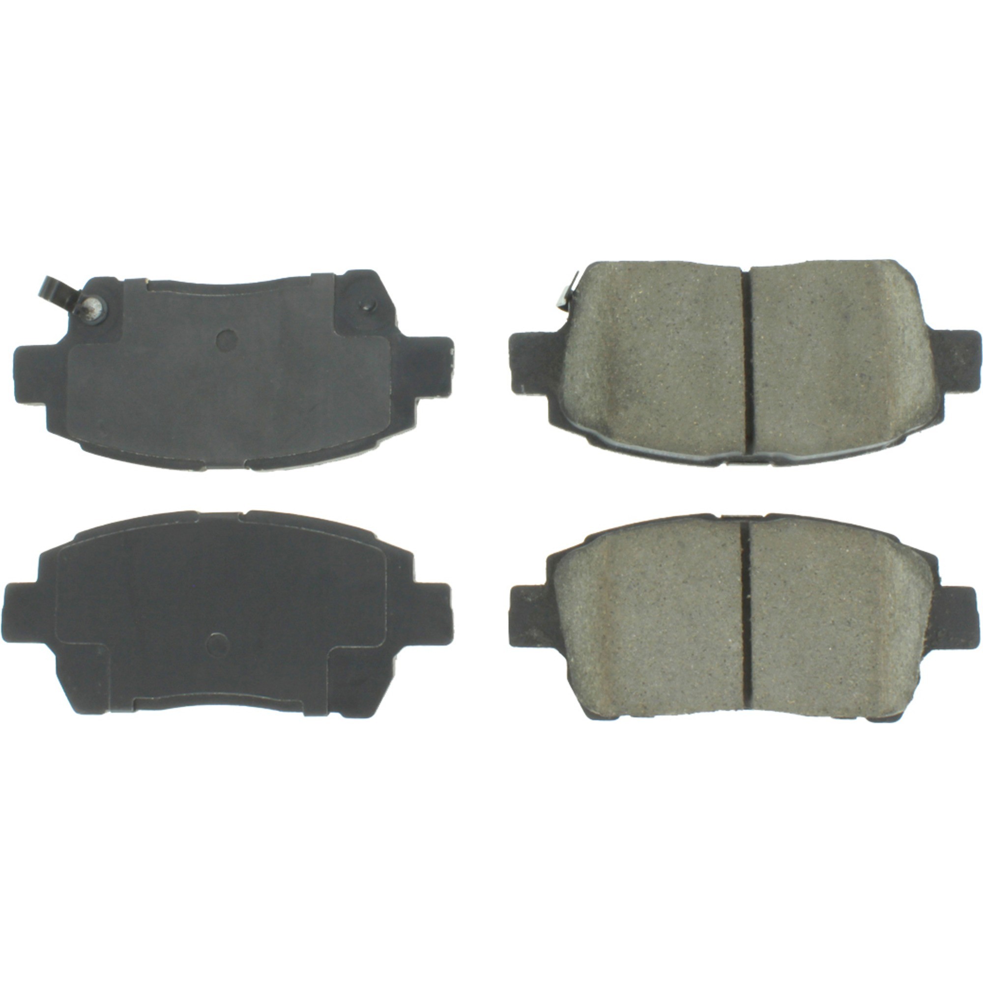 Centric Premium Ceramic Brake Pads with Shims and Hardware