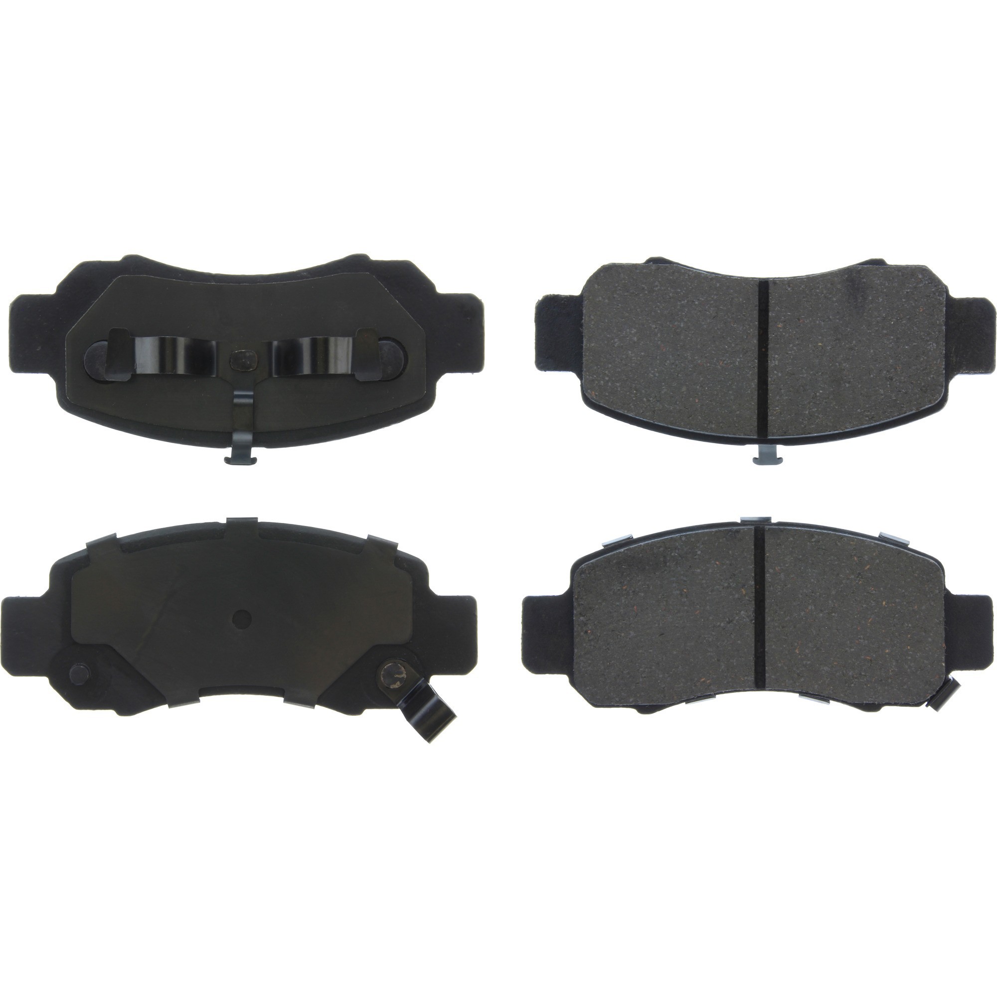 Centric Premium Ceramic Brake Pads with Shims and Hardware