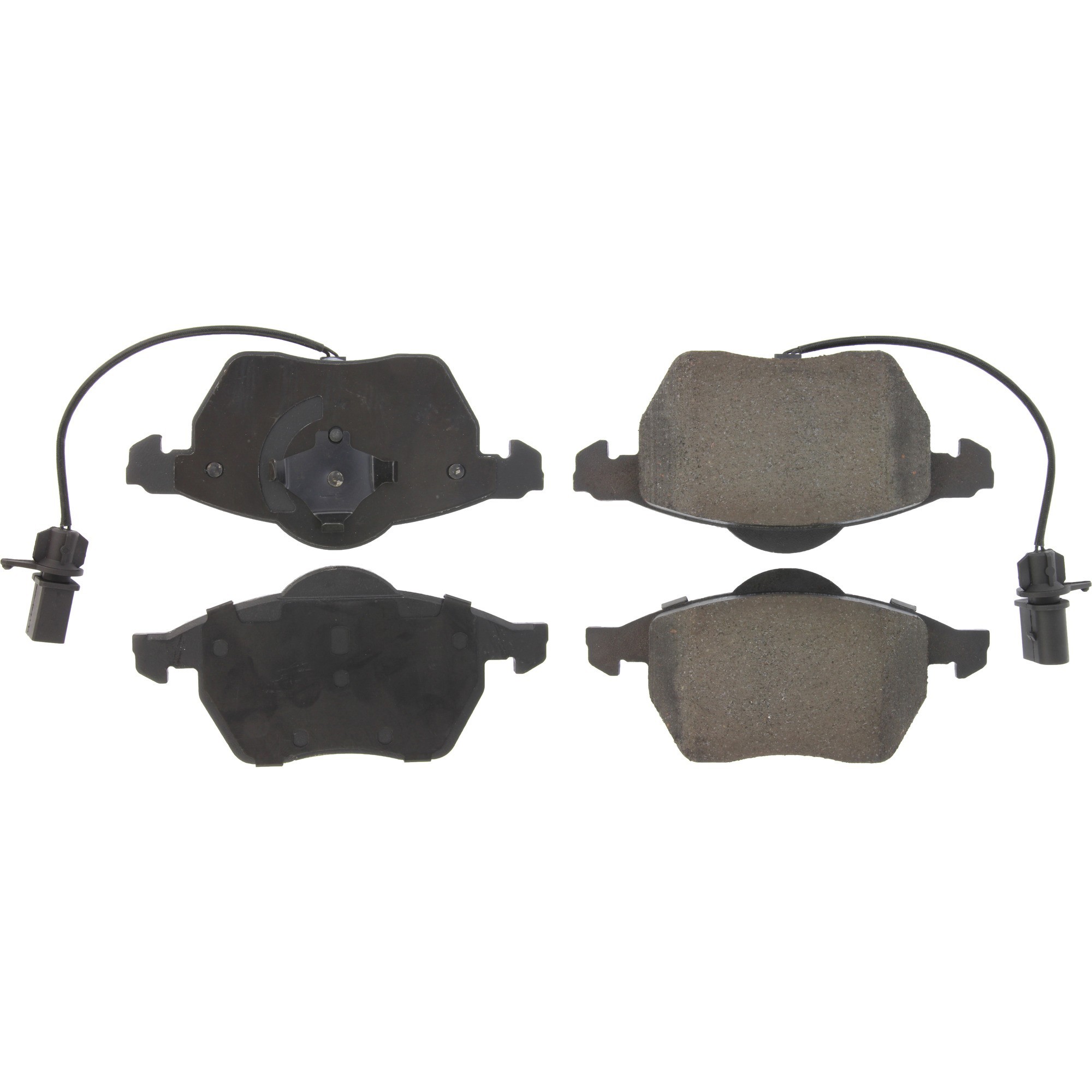 Centric Premium Ceramic Brake Pads with Shims and Hardware