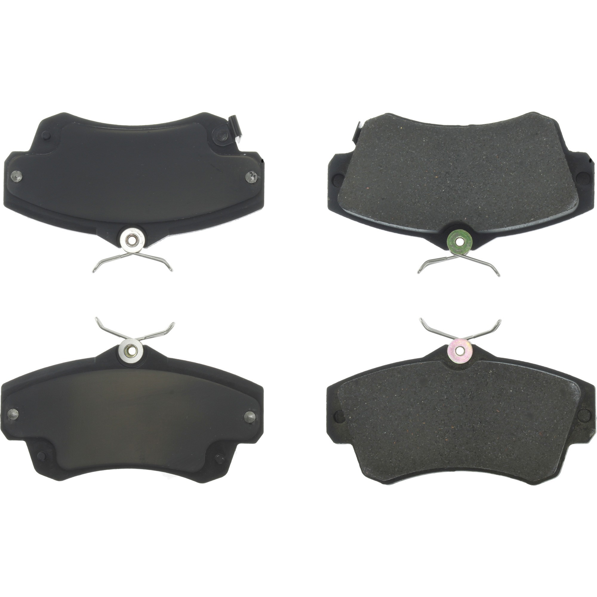 Centric Premium Ceramic Brake Pads with Shims and Hardware