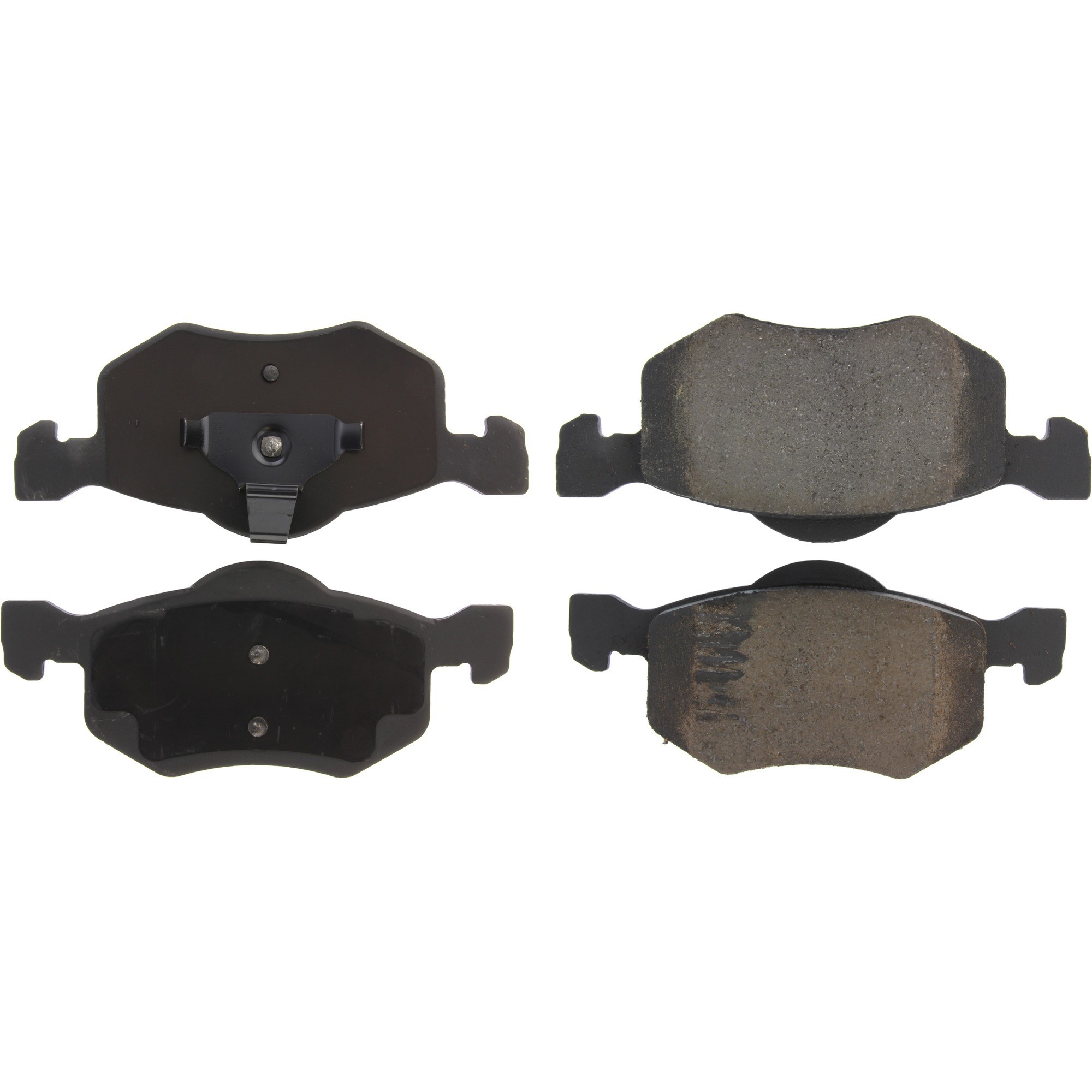 Centric Premium Ceramic Brake Pads with Shims and Hardware
