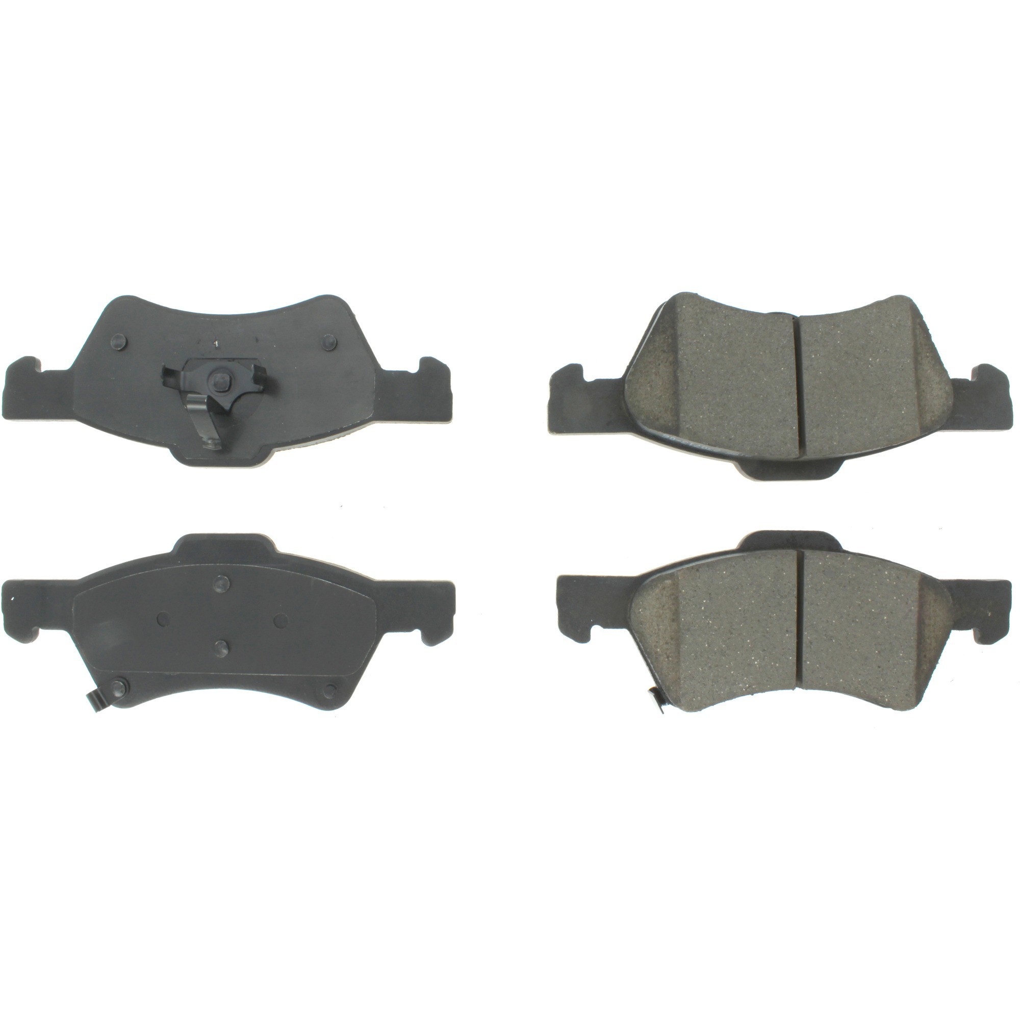 Centric Premium Ceramic Brake Pads with Shims and Hardware