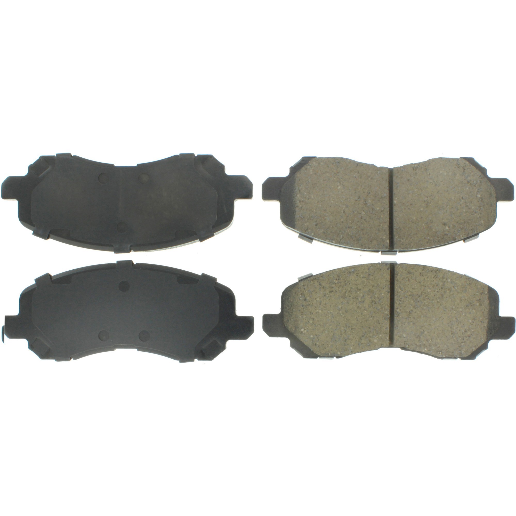 Centric Premium Ceramic Brake Pads with Shims and Hardware