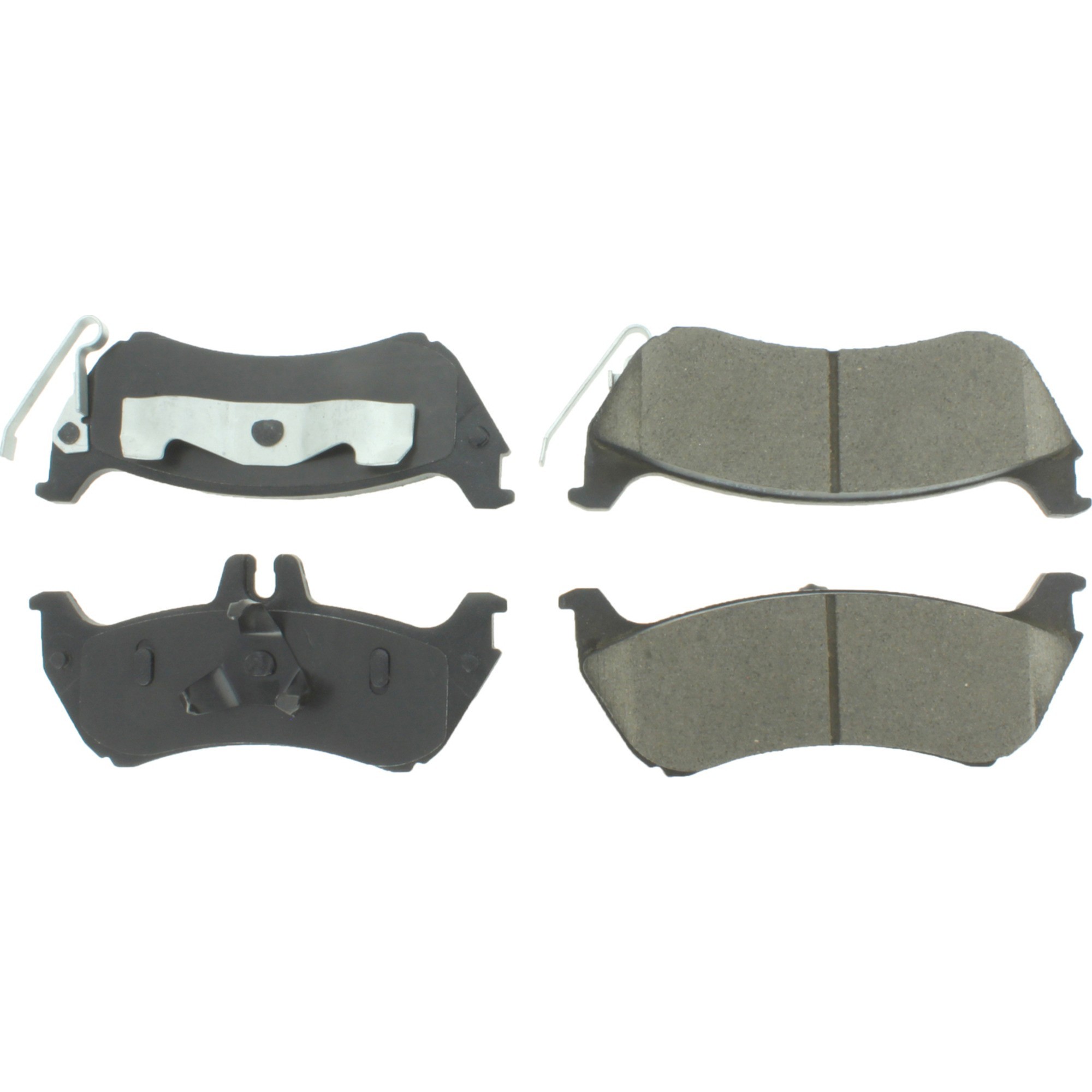 Centric Premium Ceramic Brake Pads with Shims and Hardware