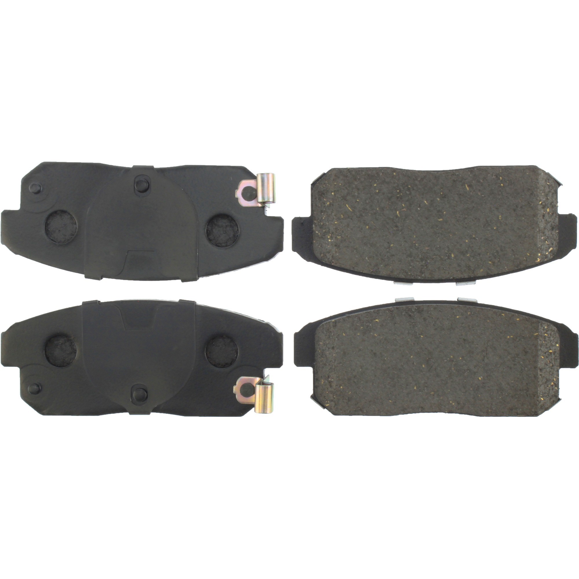 Centric Premium Ceramic Brake Pads with Shims and Hardware