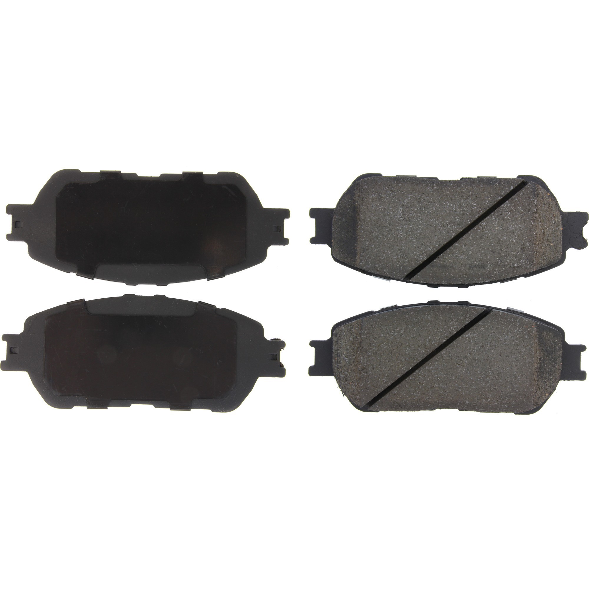 Centric Premium Ceramic Brake Pads with Shims and Hardware
