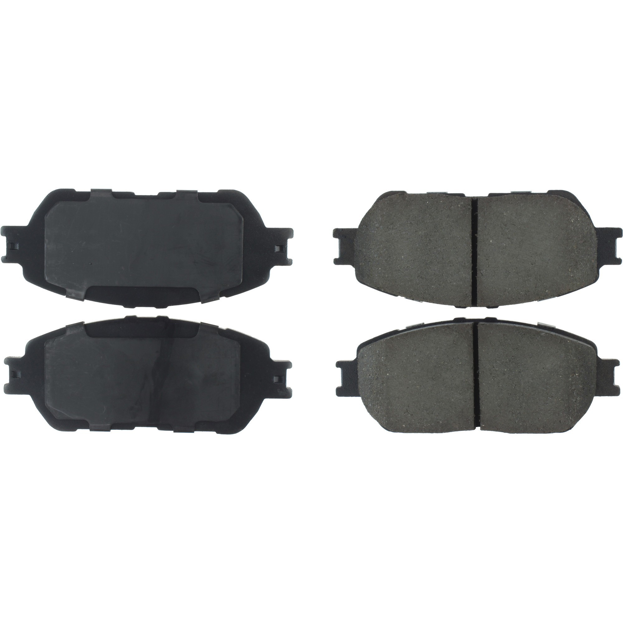 Centric Premium Ceramic Brake Pads with Shims and Hardware