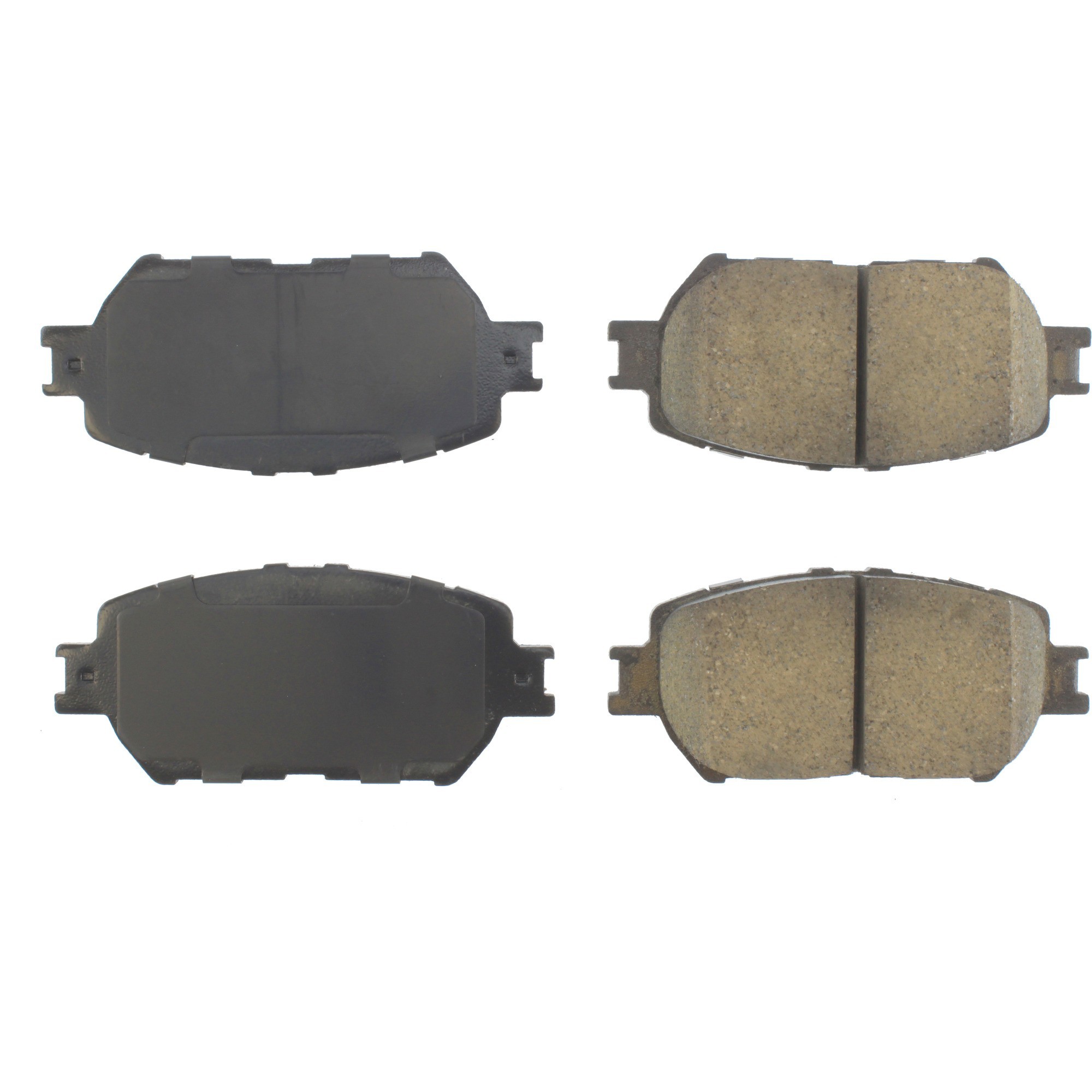 Centric Premium Ceramic Brake Pads with Shims and Hardware