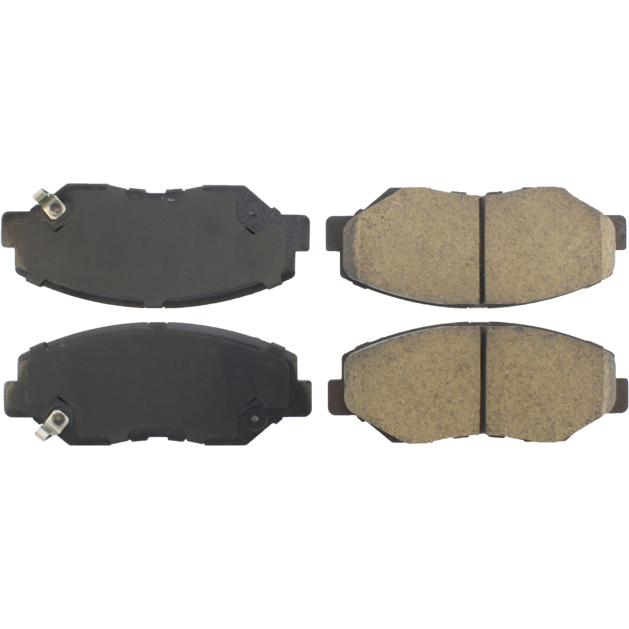 Centric Premium Ceramic Brake Pads with Shims and Hardware