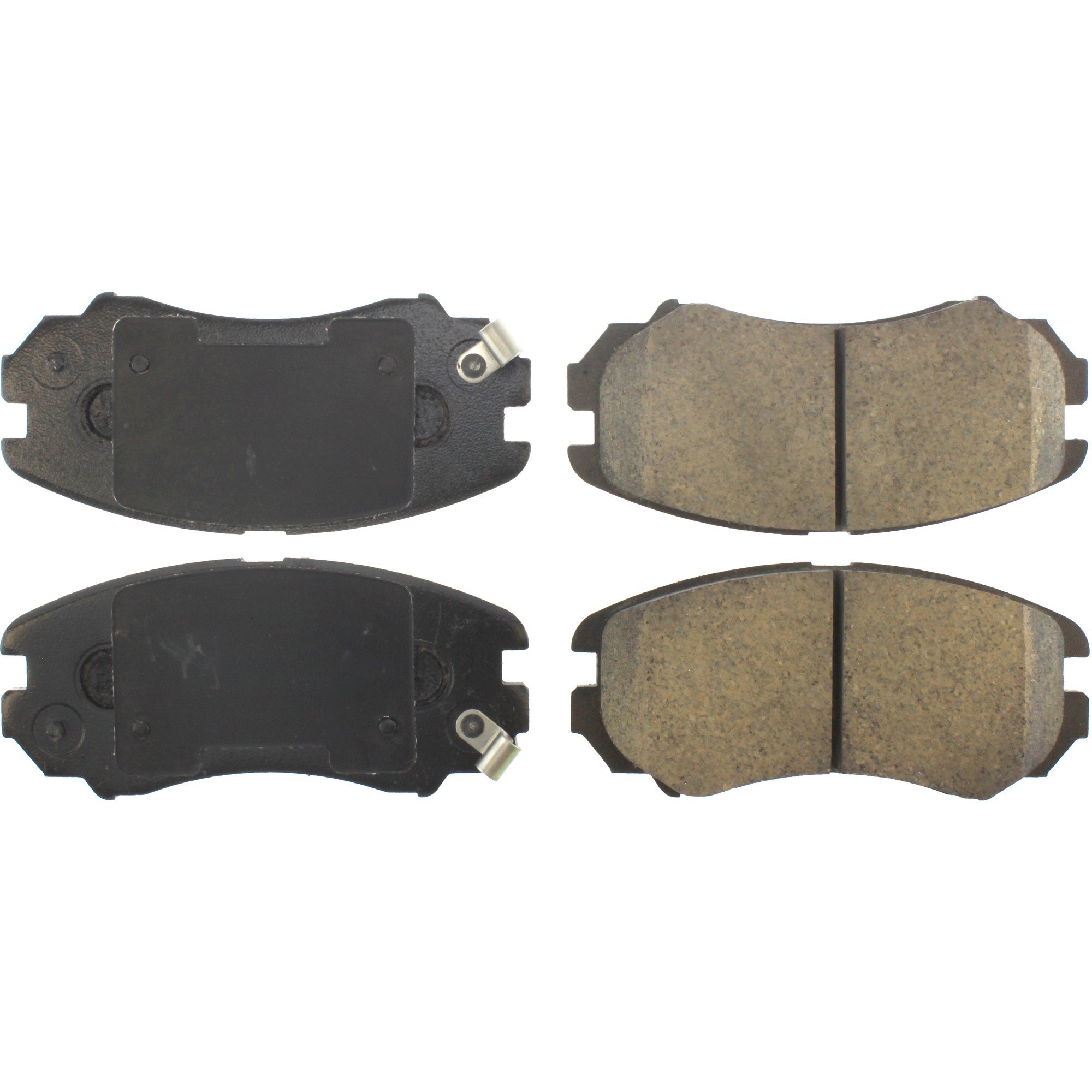 Centric Premium Ceramic Brake Pads with Shims and Hardware