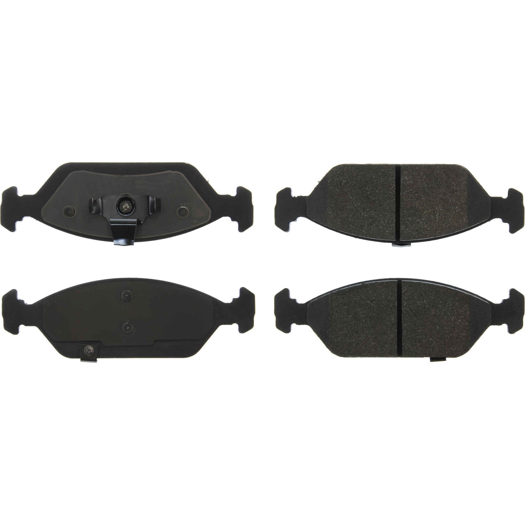 Centric Premium Ceramic Brake Pads with Shims and Hardware