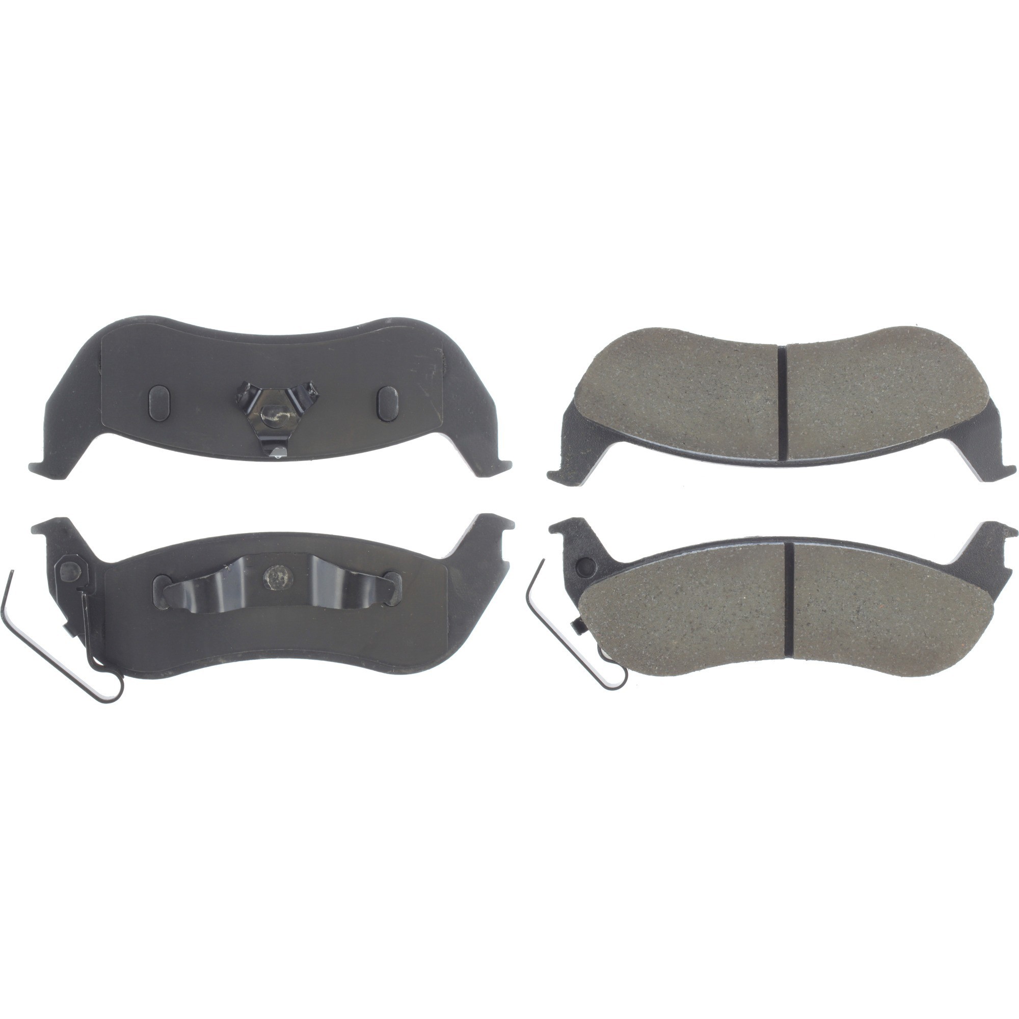 Centric Premium Ceramic Brake Pads with Shims and Hardware