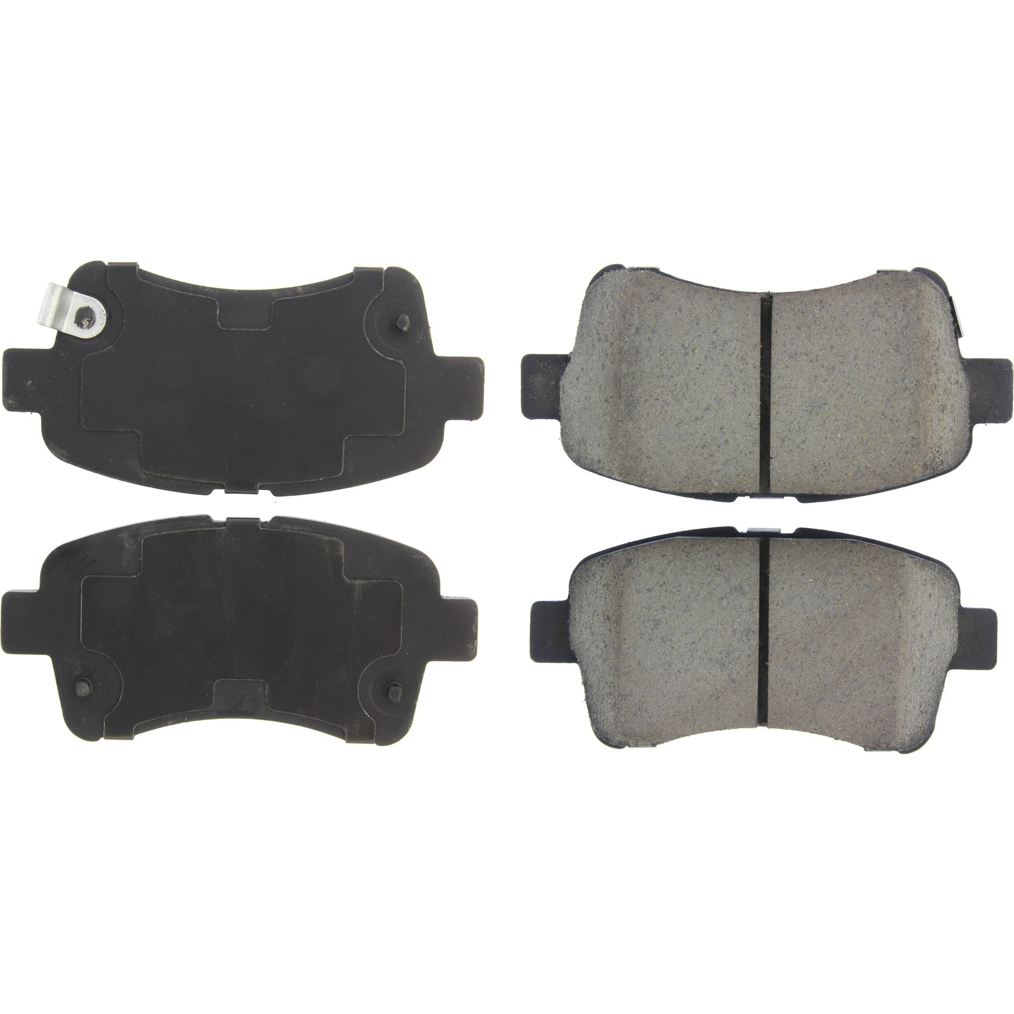 Centric Premium Ceramic Brake Pads with Shims and Hardware