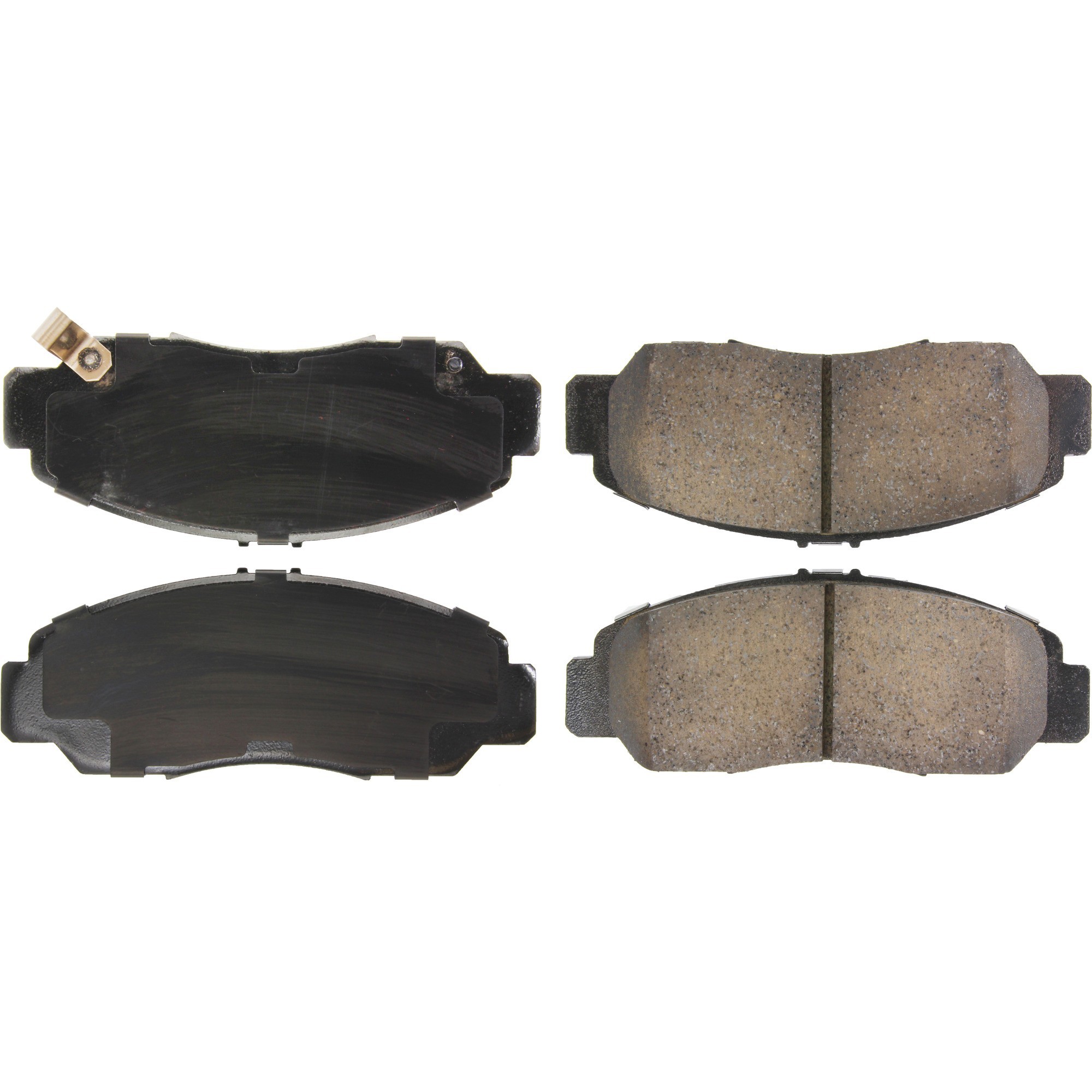 Centric Premium Ceramic Brake Pads with Shims and Hardware