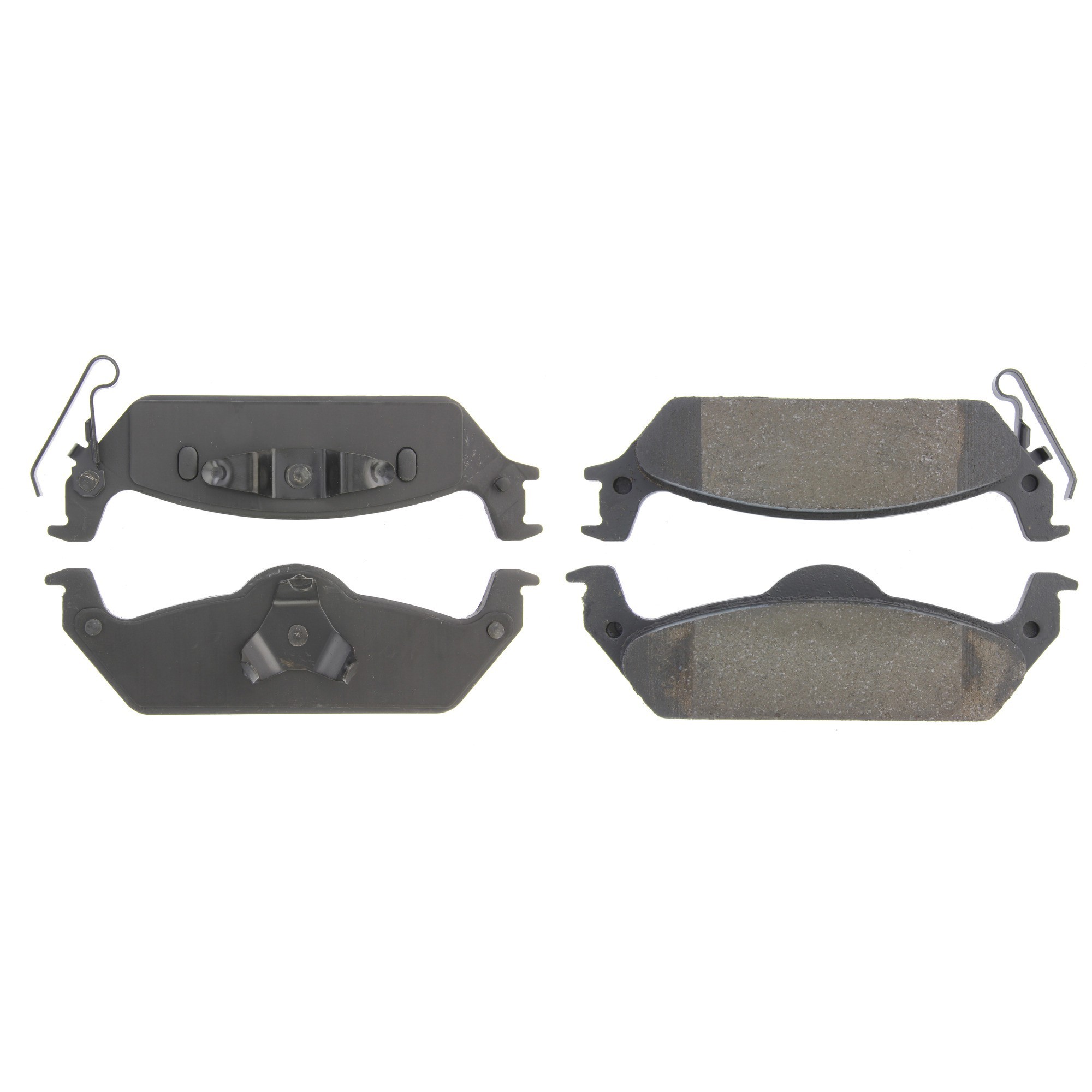 Centric Premium Ceramic Brake Pads with Shims and Hardware