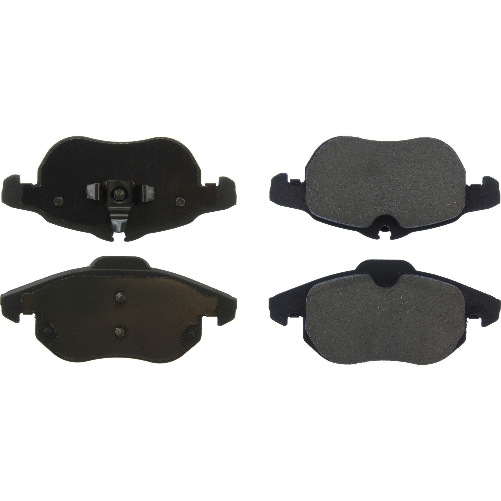Centric Premium Ceramic Brake Pads with Shims and Hardware