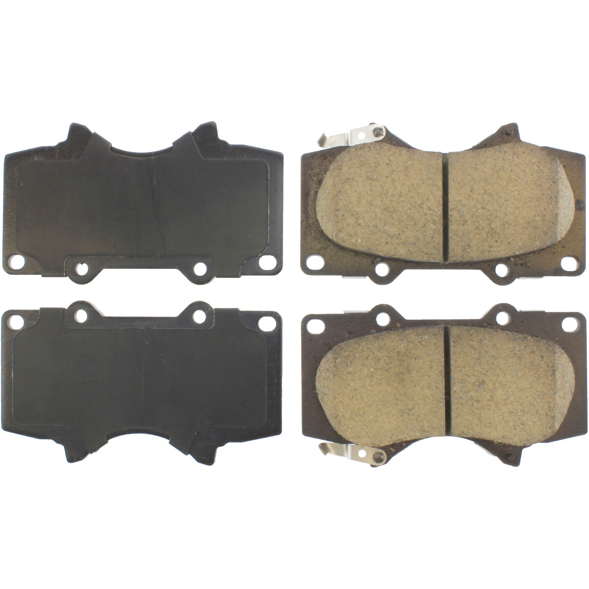 Centric Premium Ceramic Brake Pads with Shims and Hardware
