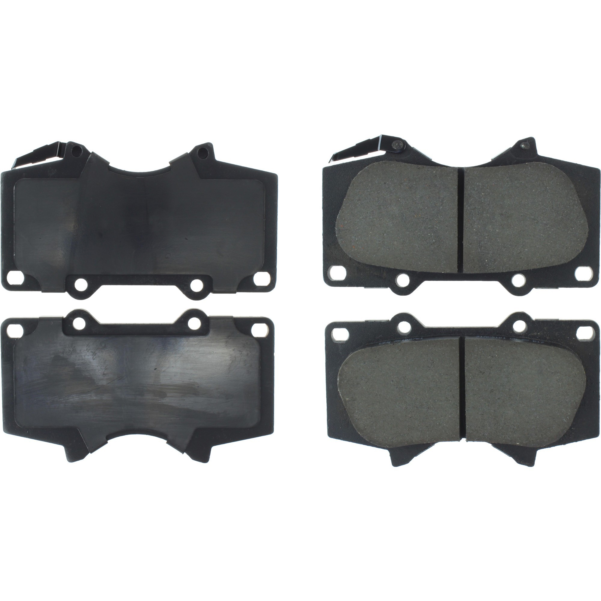 Centric Premium Ceramic Brake Pads with Shims and Hardware