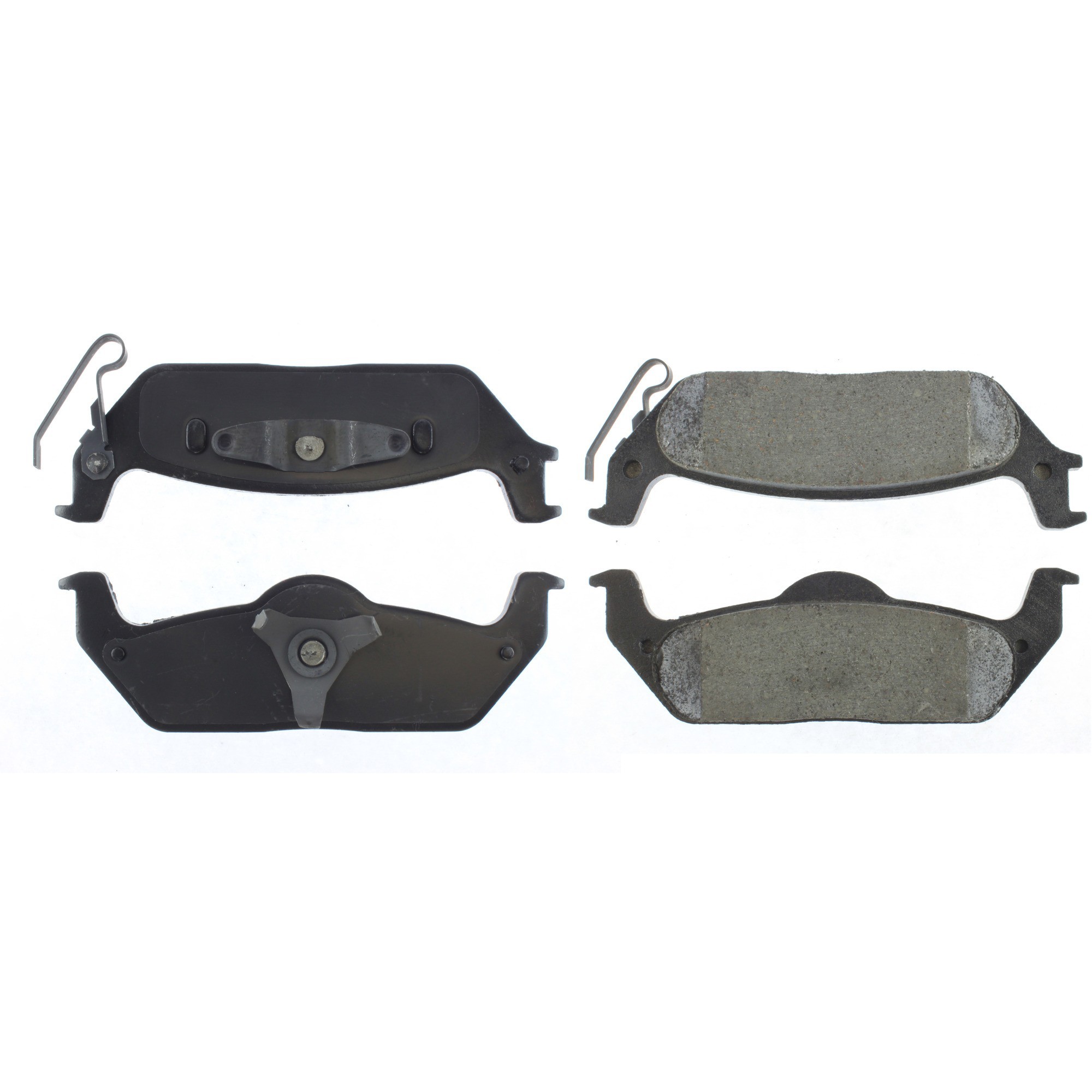 Centric Premium Ceramic Brake Pads with Shims and Hardware