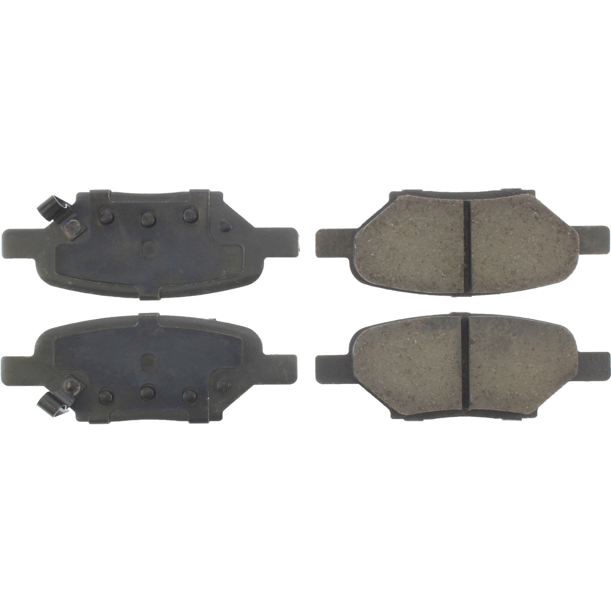 Centric Premium Ceramic Brake Pads with Shims and Hardware