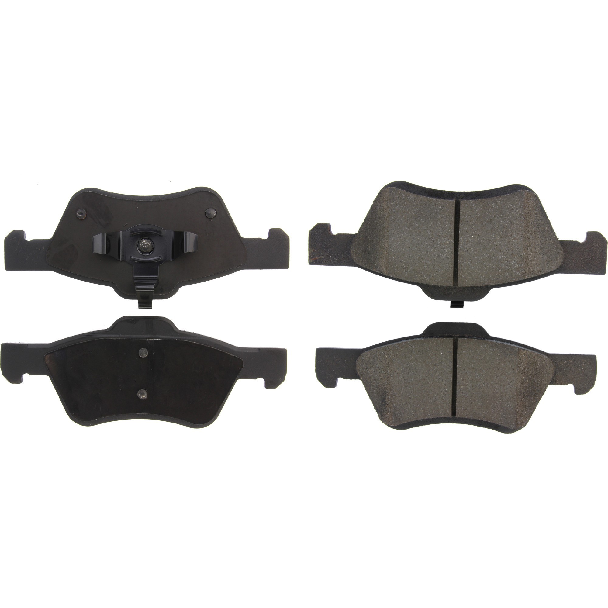 Centric Premium Ceramic Brake Pads with Shims and Hardware