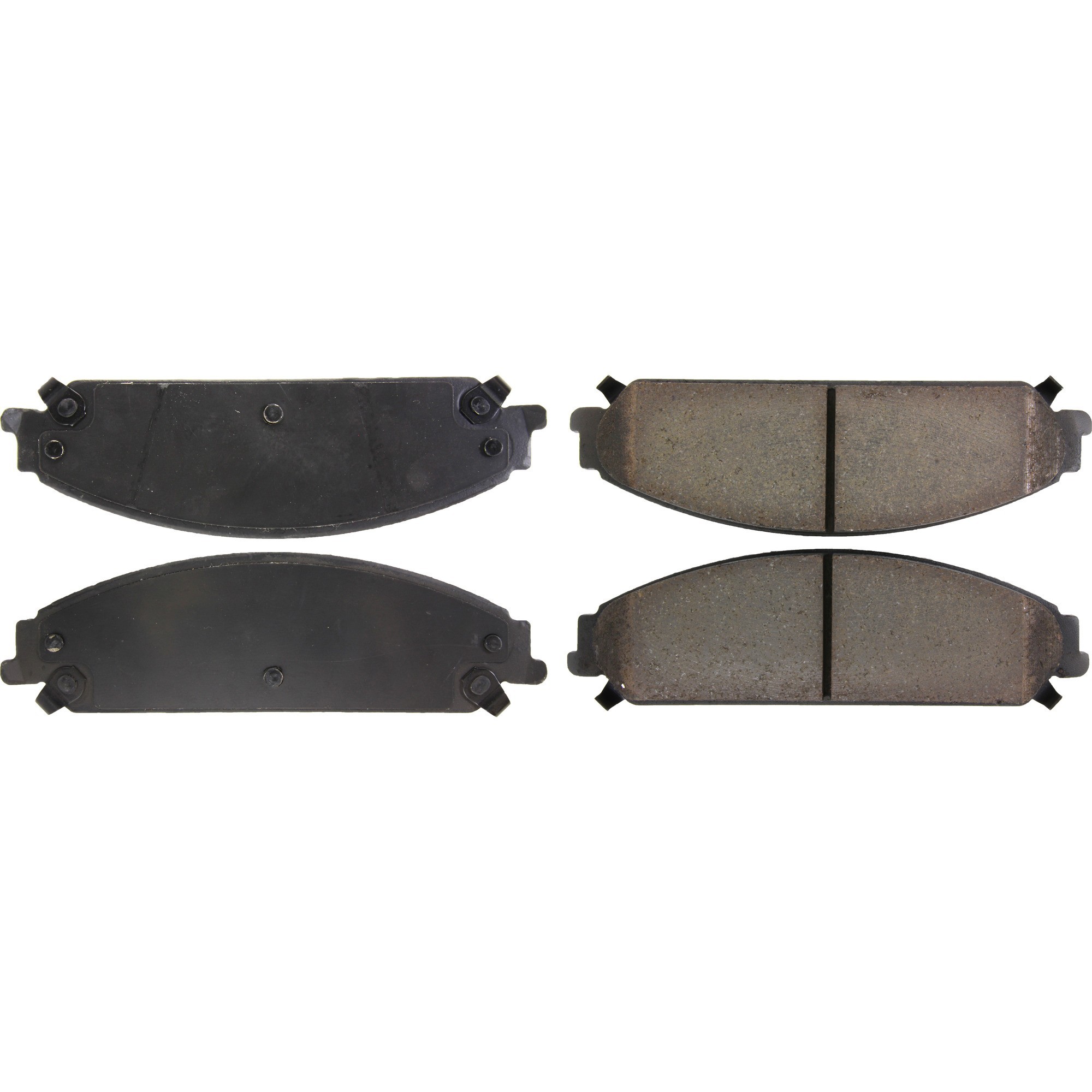 Centric Premium Ceramic Brake Pads with Shims and Hardware