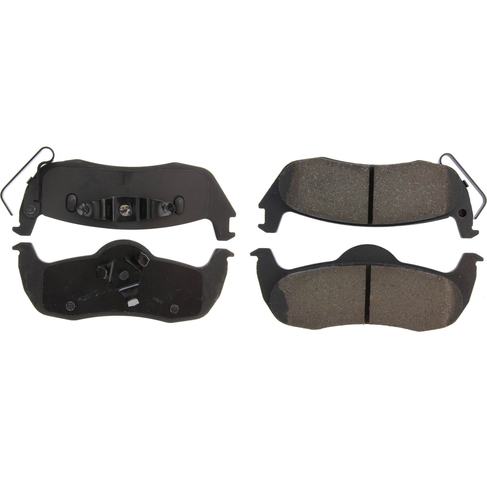 Centric Premium Ceramic Brake Pads with Shims and Hardware