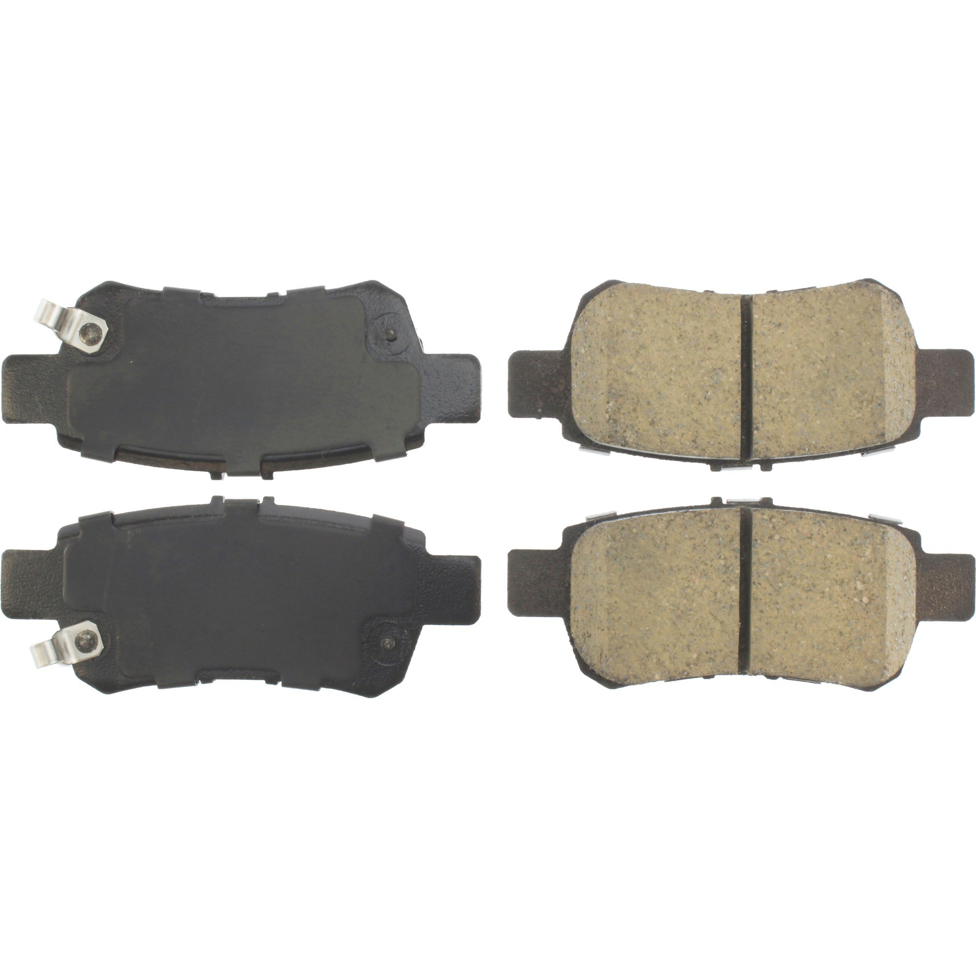 Centric Premium Ceramic Brake Pads with Shims and Hardware