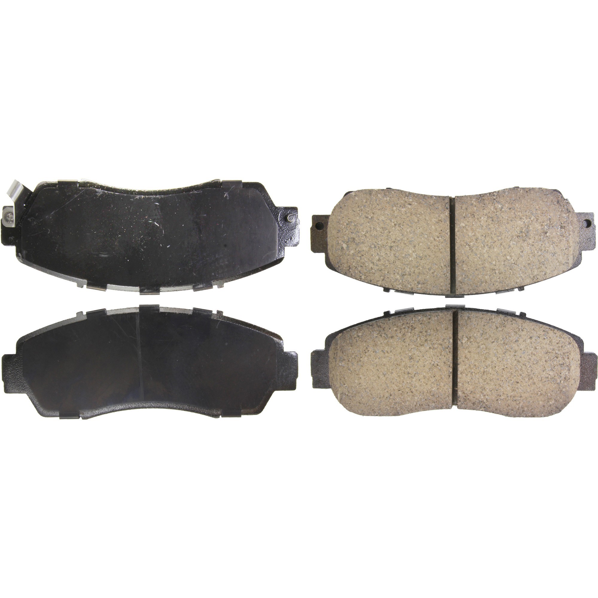 Centric Premium Ceramic Brake Pads with Shims and Hardware