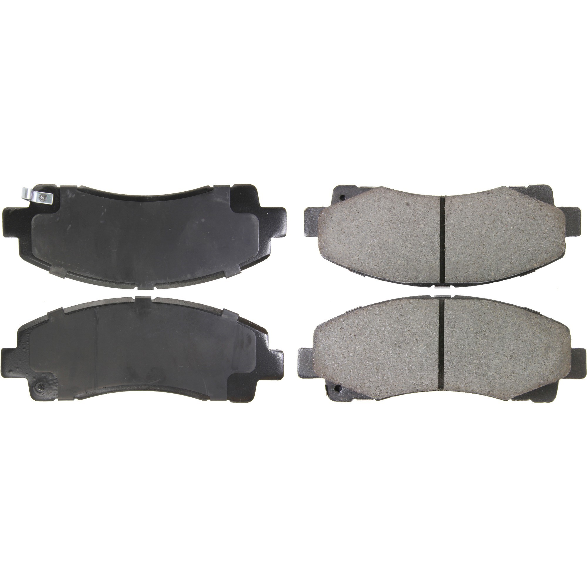 Centric Premium Ceramic Brake Pads with Shims and Hardware