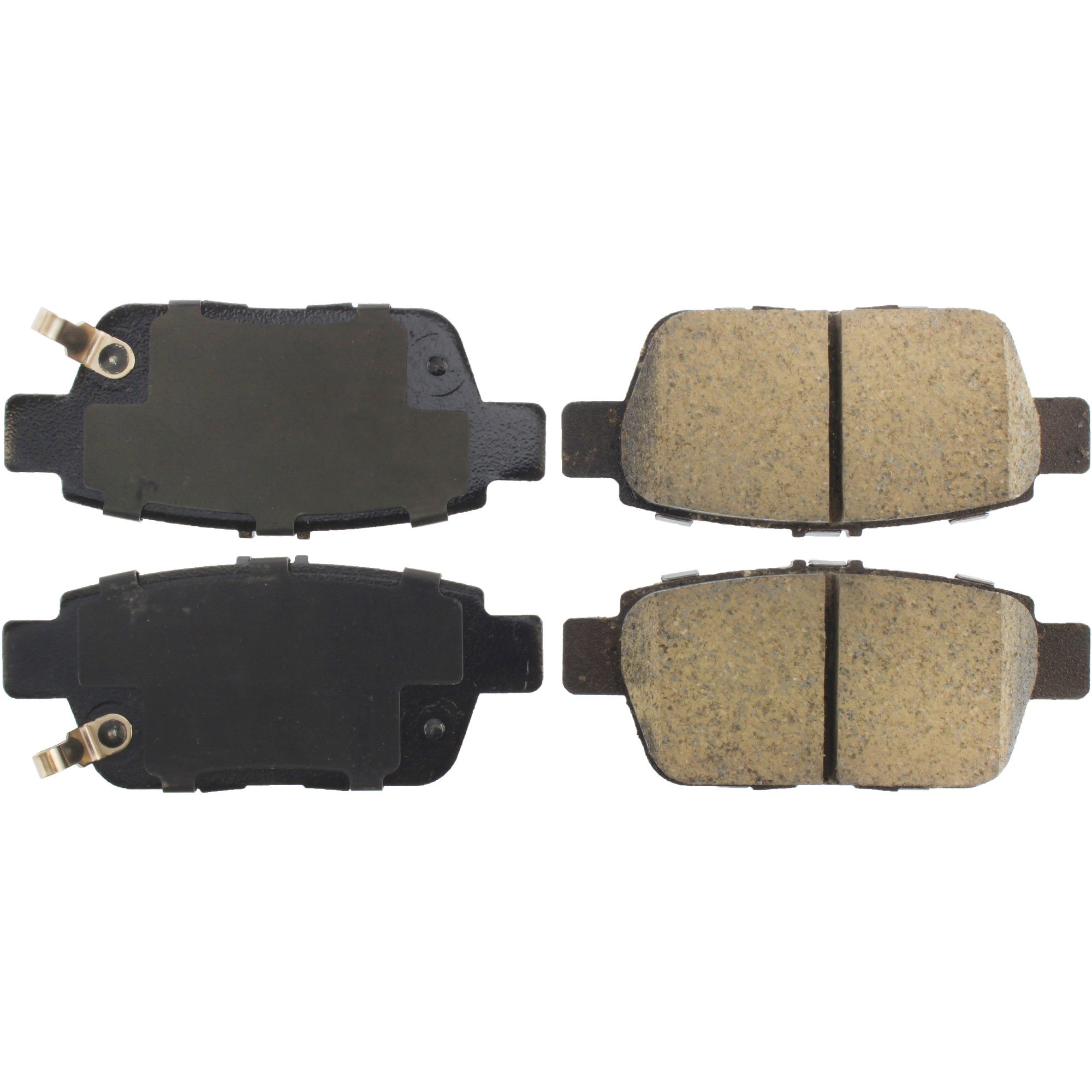 Centric Premium Ceramic Brake Pads with Shims and Hardware