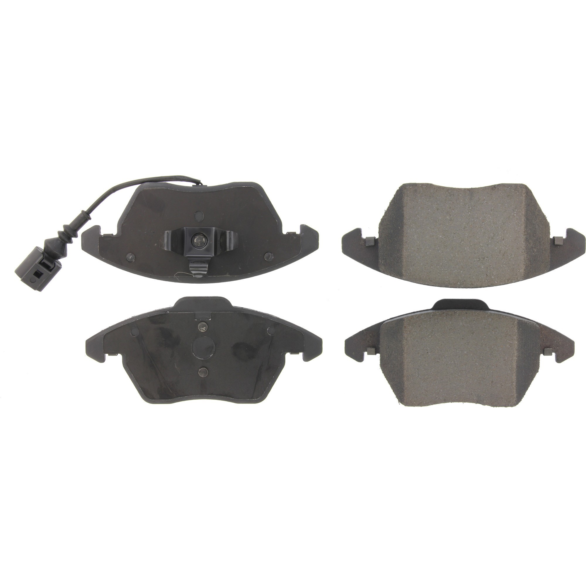 Centric Premium Ceramic Brake Pads with Shims and Hardware