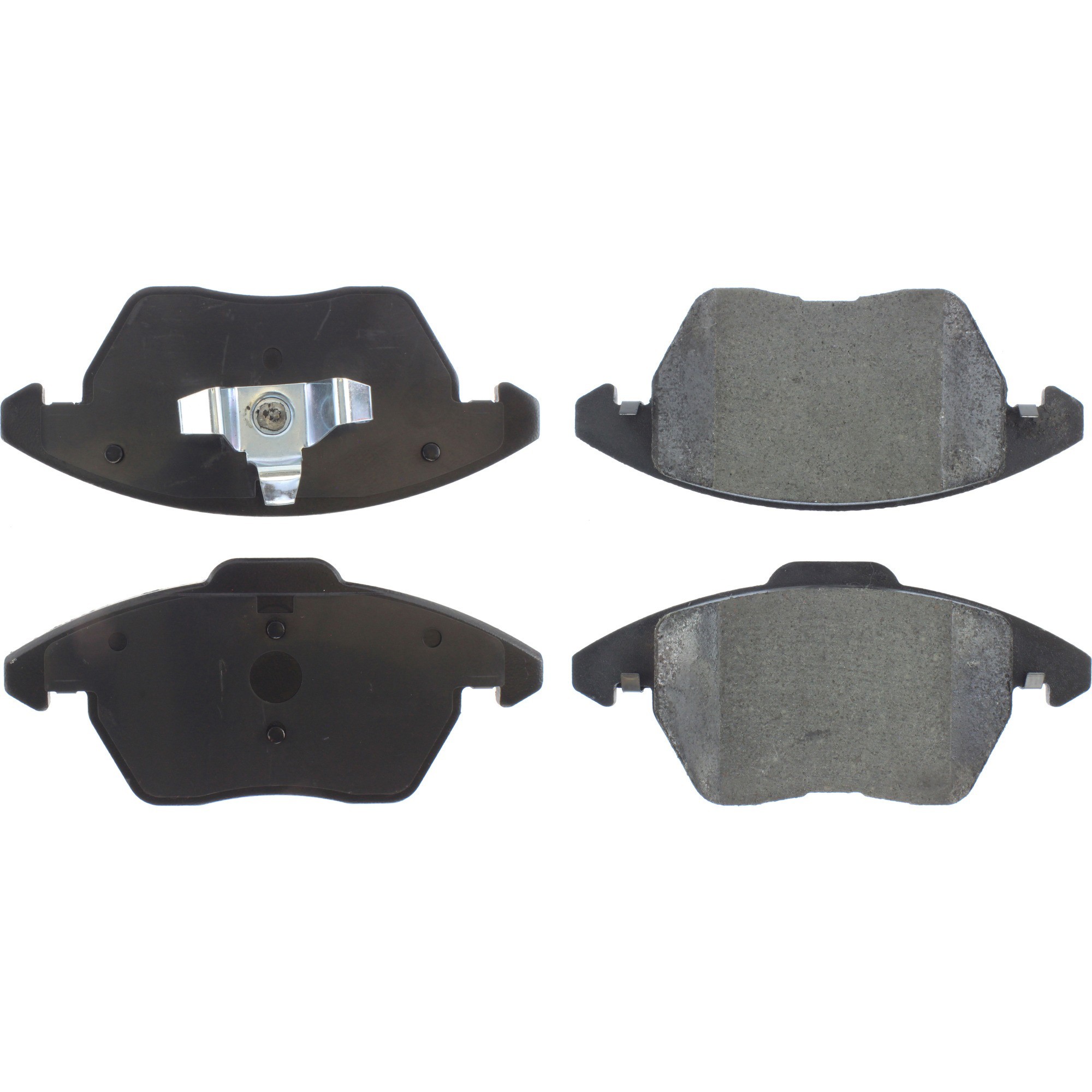 Centric Premium Ceramic Brake Pads with Shims and Hardware