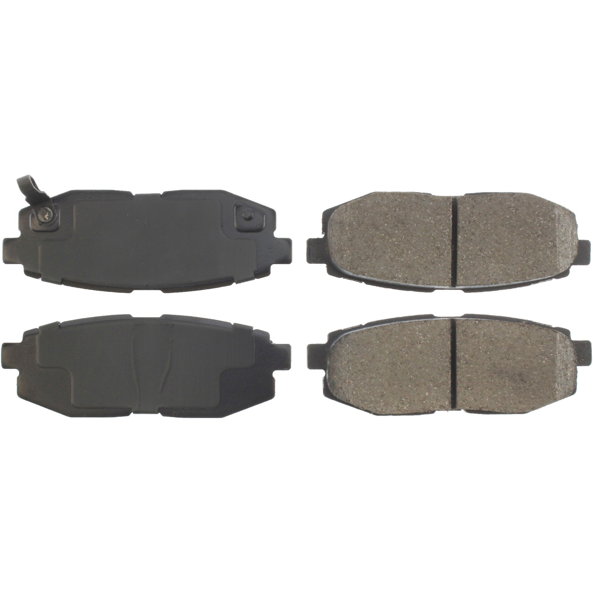 Centric Premium Ceramic Brake Pads with Shims and Hardware