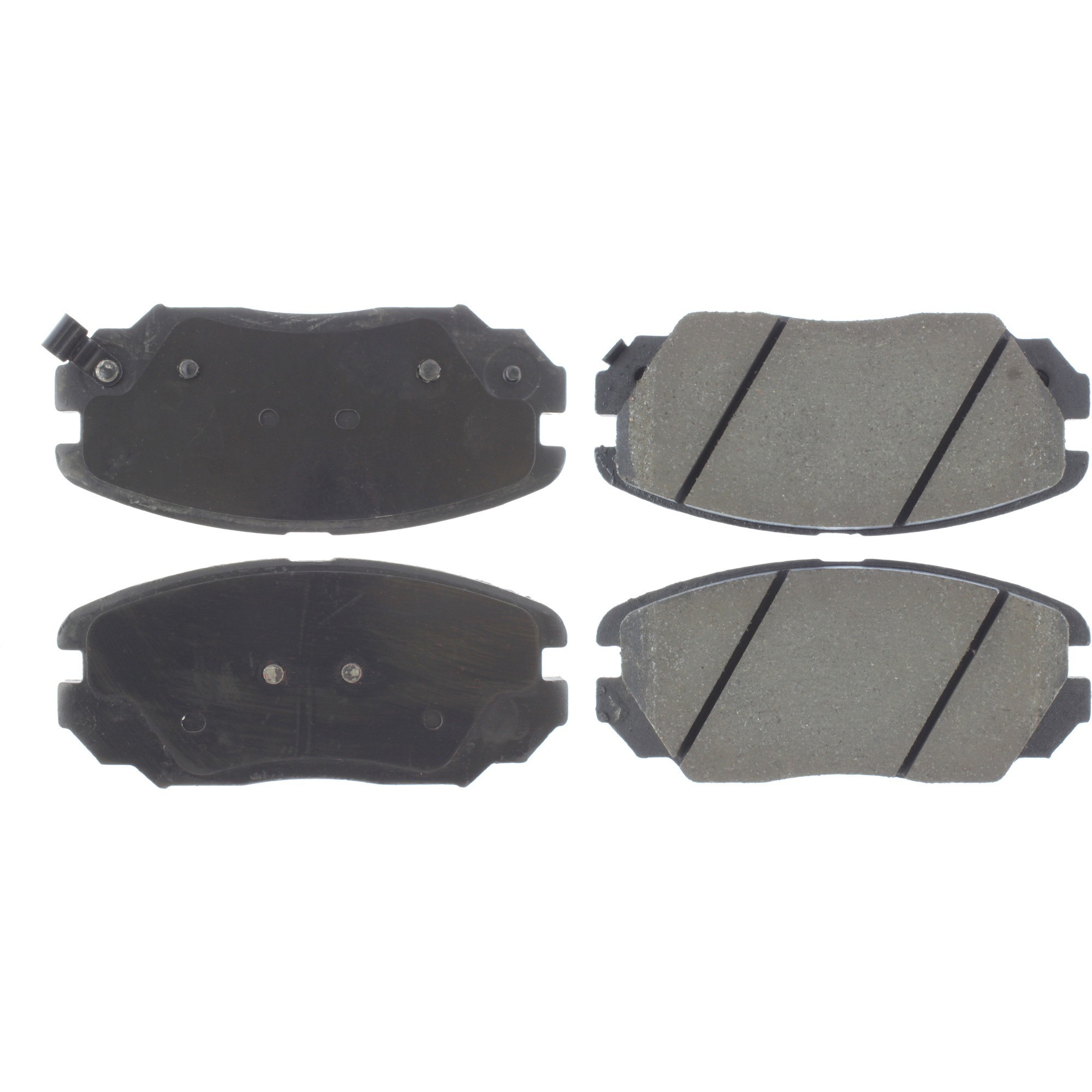 Centric Premium Ceramic Brake Pads with Shims and Hardware
