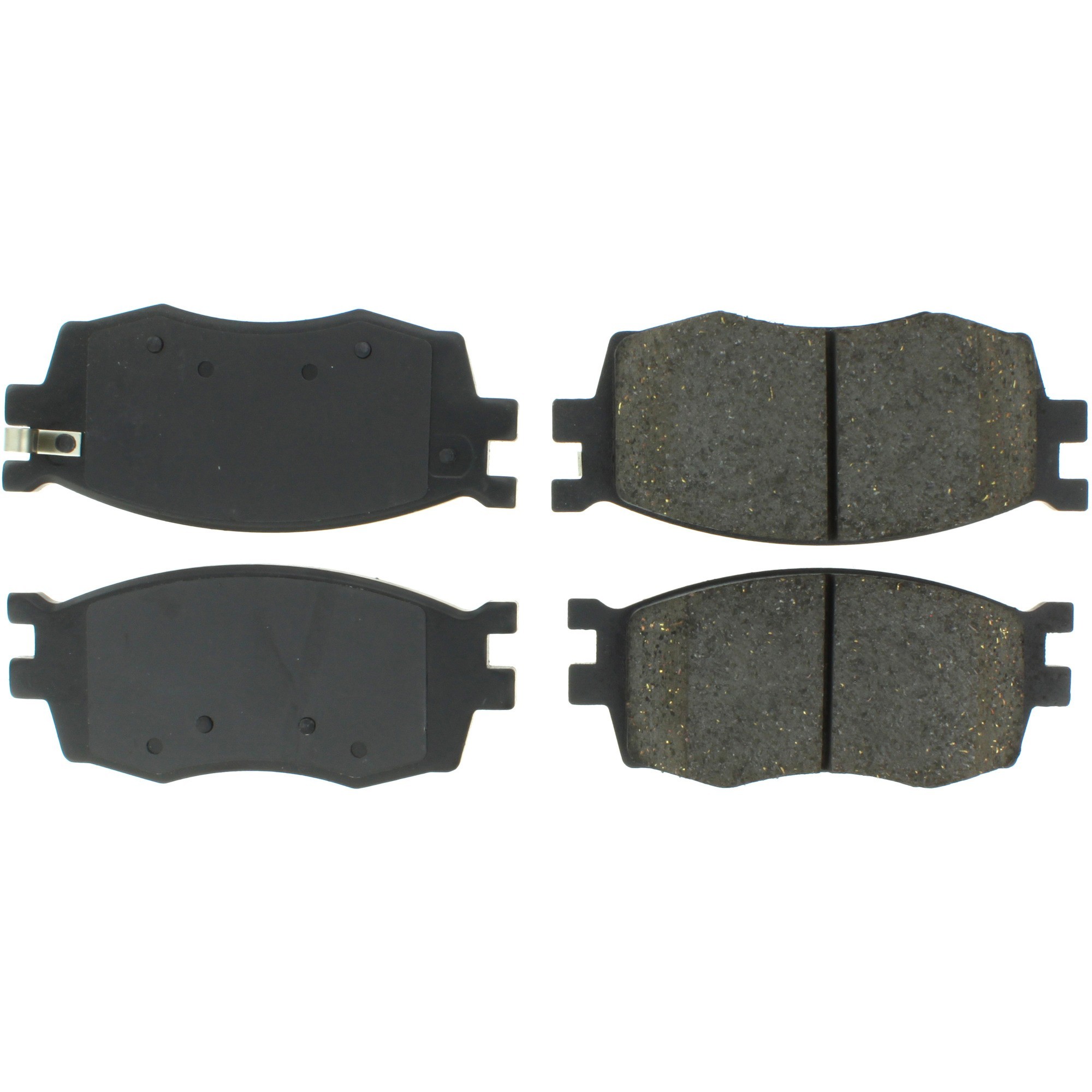 Centric Premium Ceramic Brake Pads with Shims and Hardware