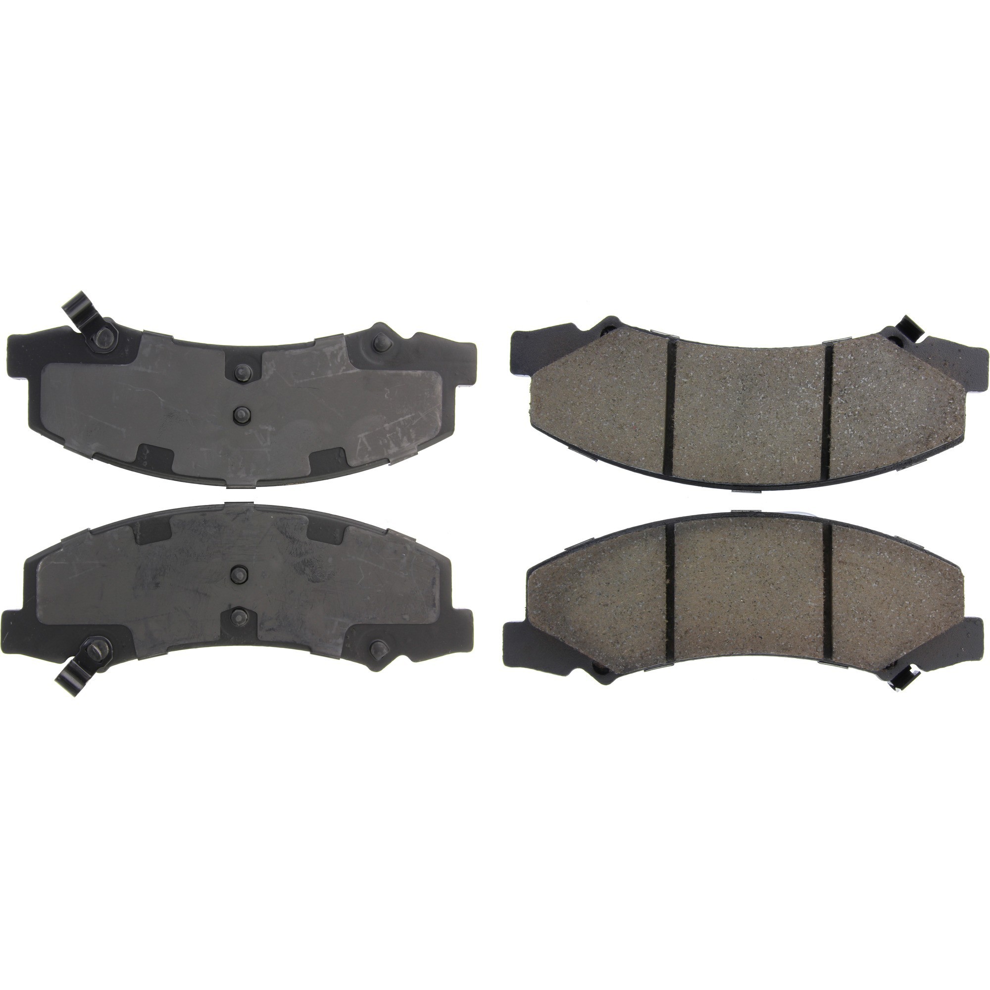 Centric Premium Ceramic Brake Pads with Shims and Hardware