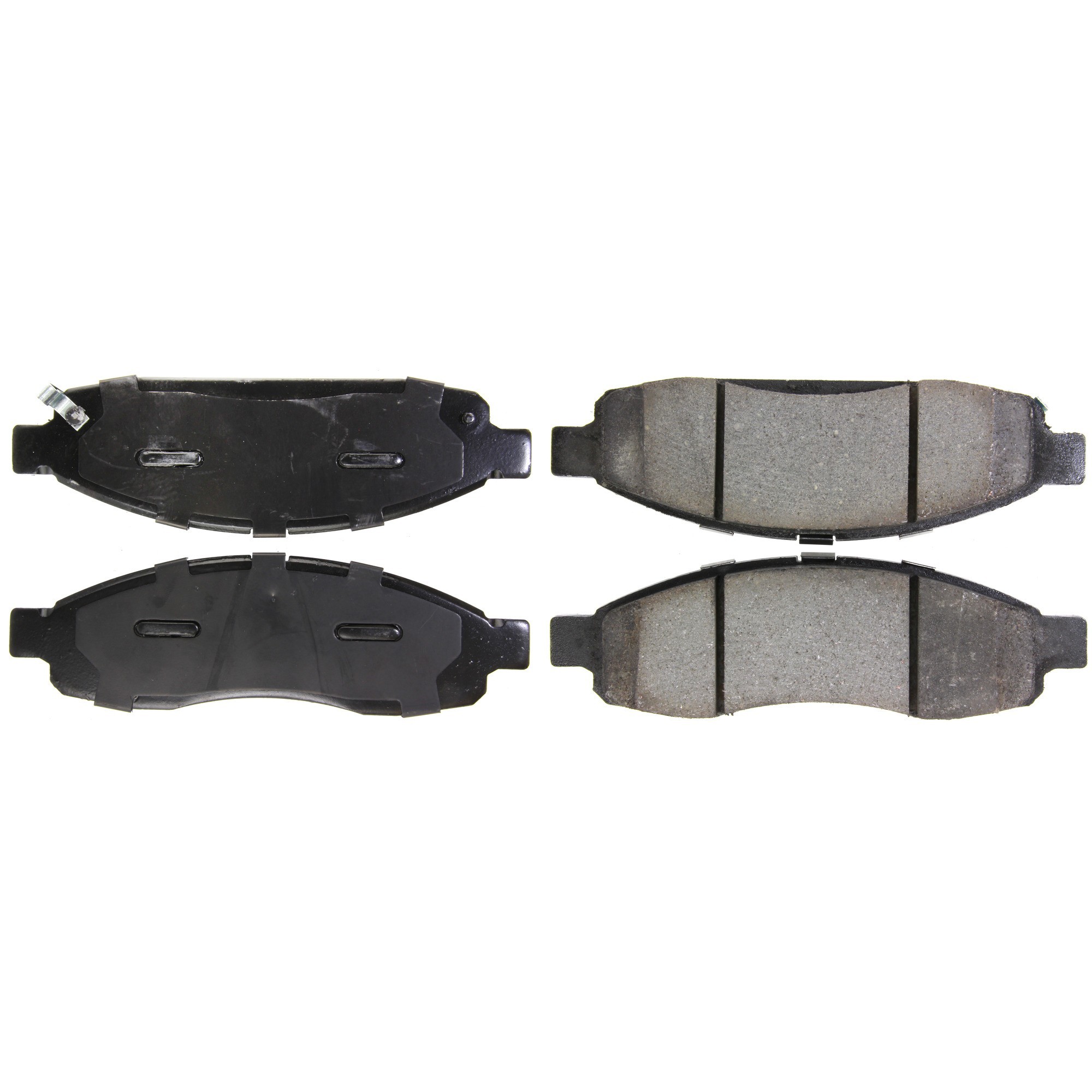 Centric Premium Ceramic Brake Pads with Shims and Hardware