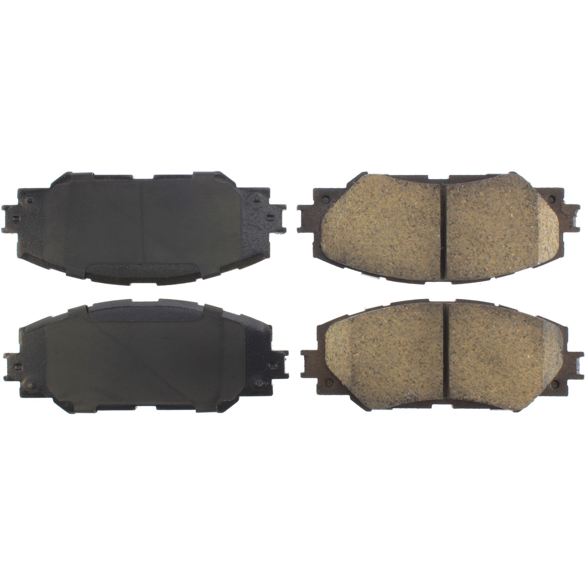 Centric Premium Ceramic Brake Pads with Shims and Hardware
