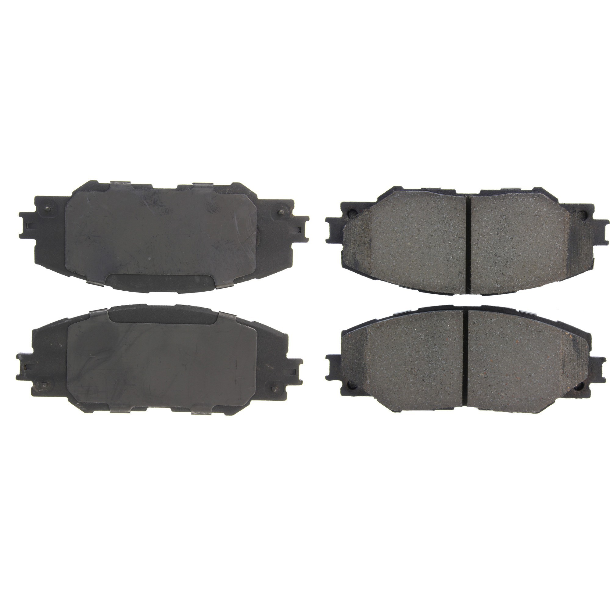 Centric Premium Ceramic Brake Pads with Shims and Hardware