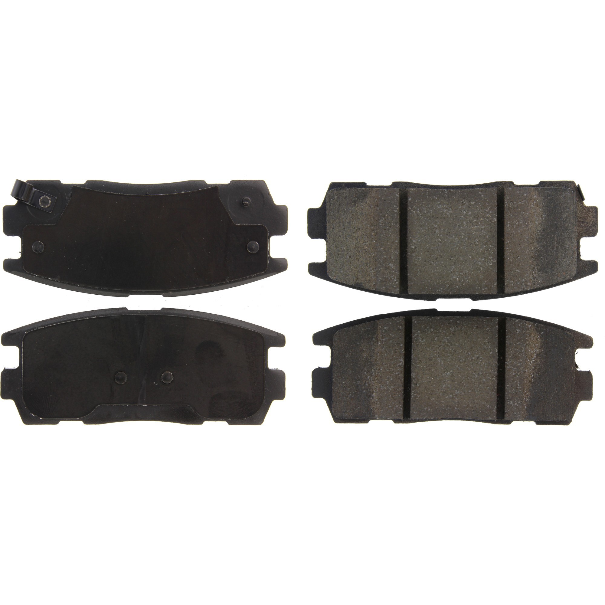 Centric Premium Ceramic Brake Pads with Shims and Hardware