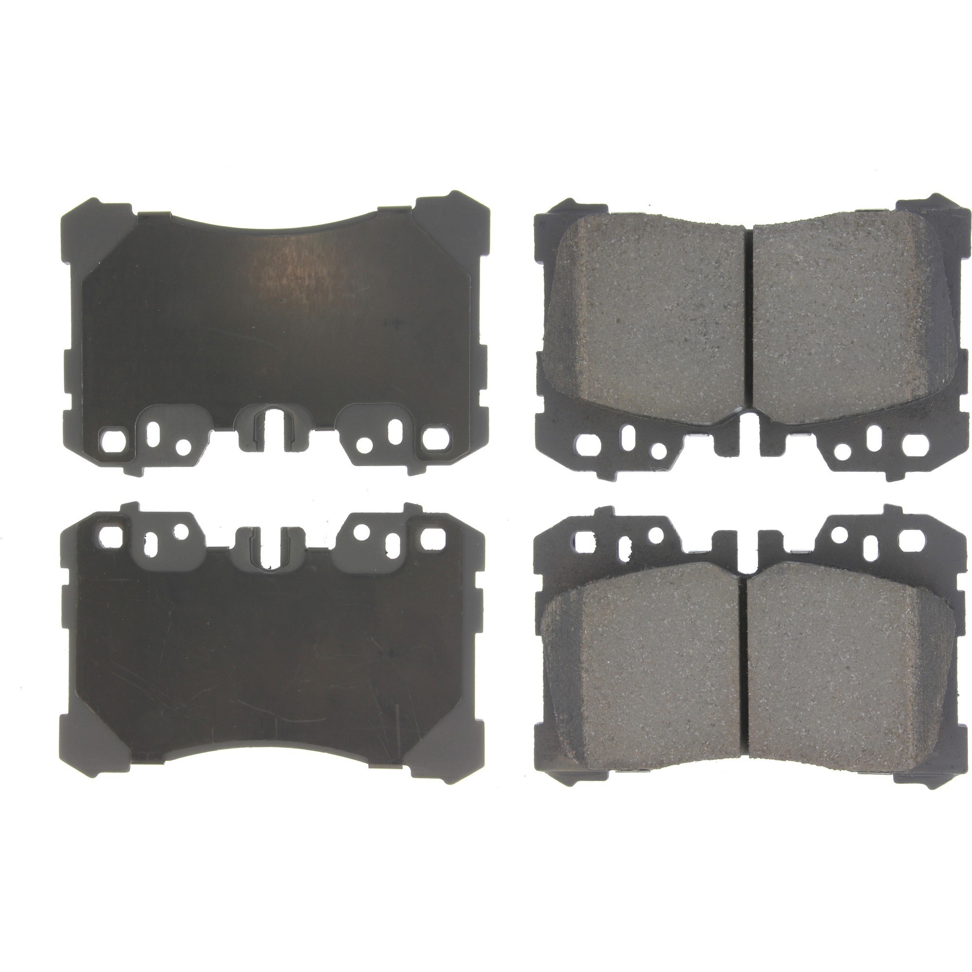 Centric Premium Ceramic Brake Pads with Shims and Hardware