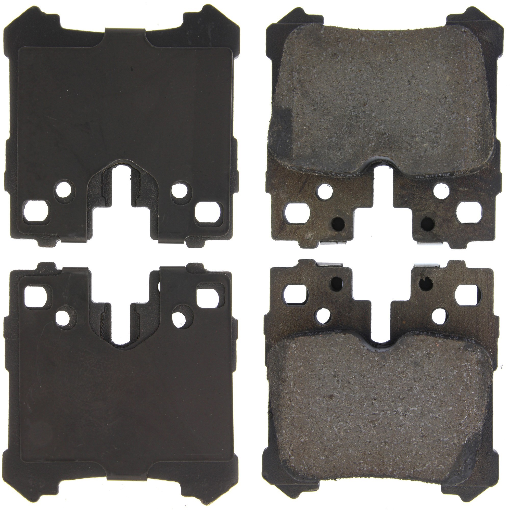 Centric Premium Ceramic Brake Pads with Shims and Hardware