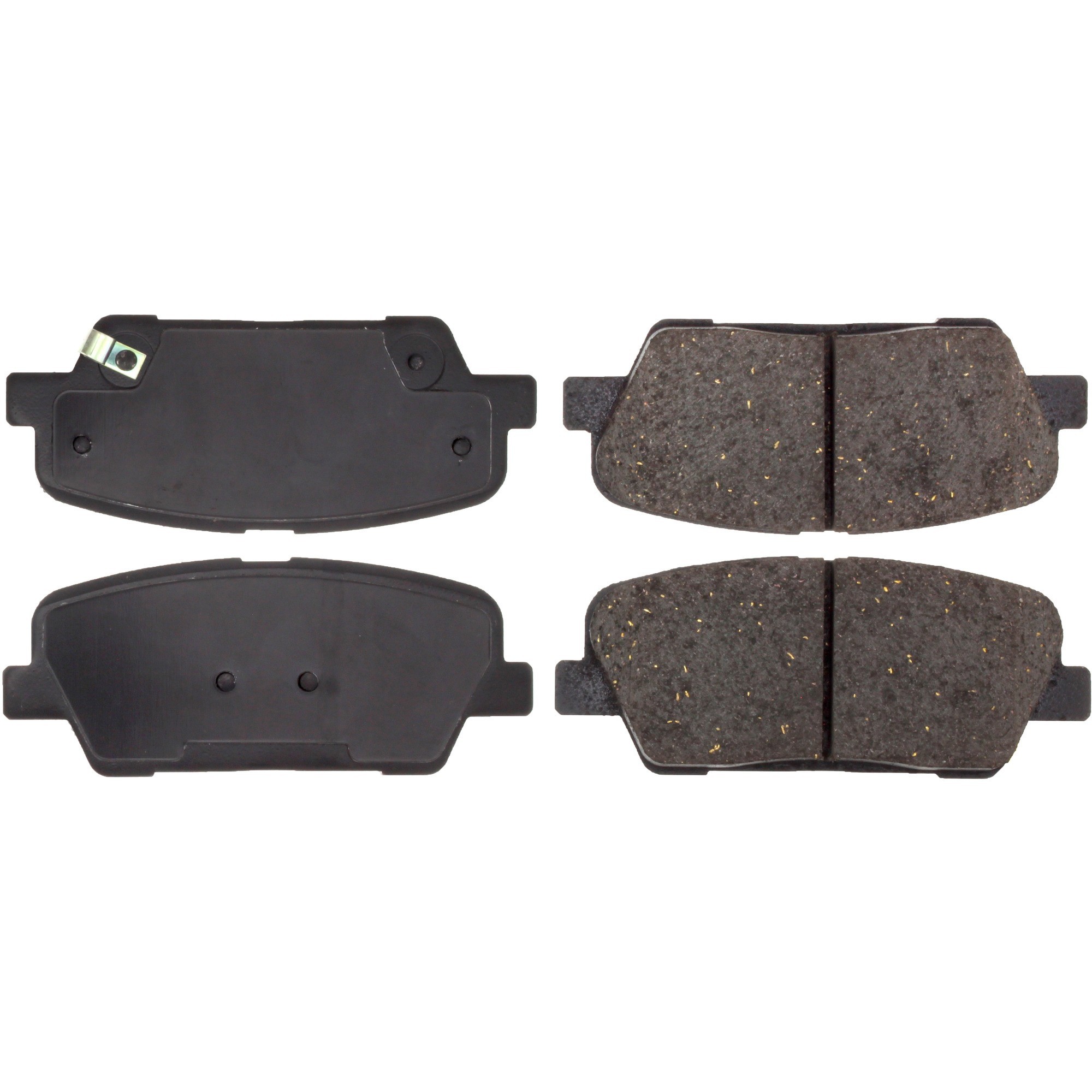 Centric Premium Ceramic Brake Pads with Shims and Hardware