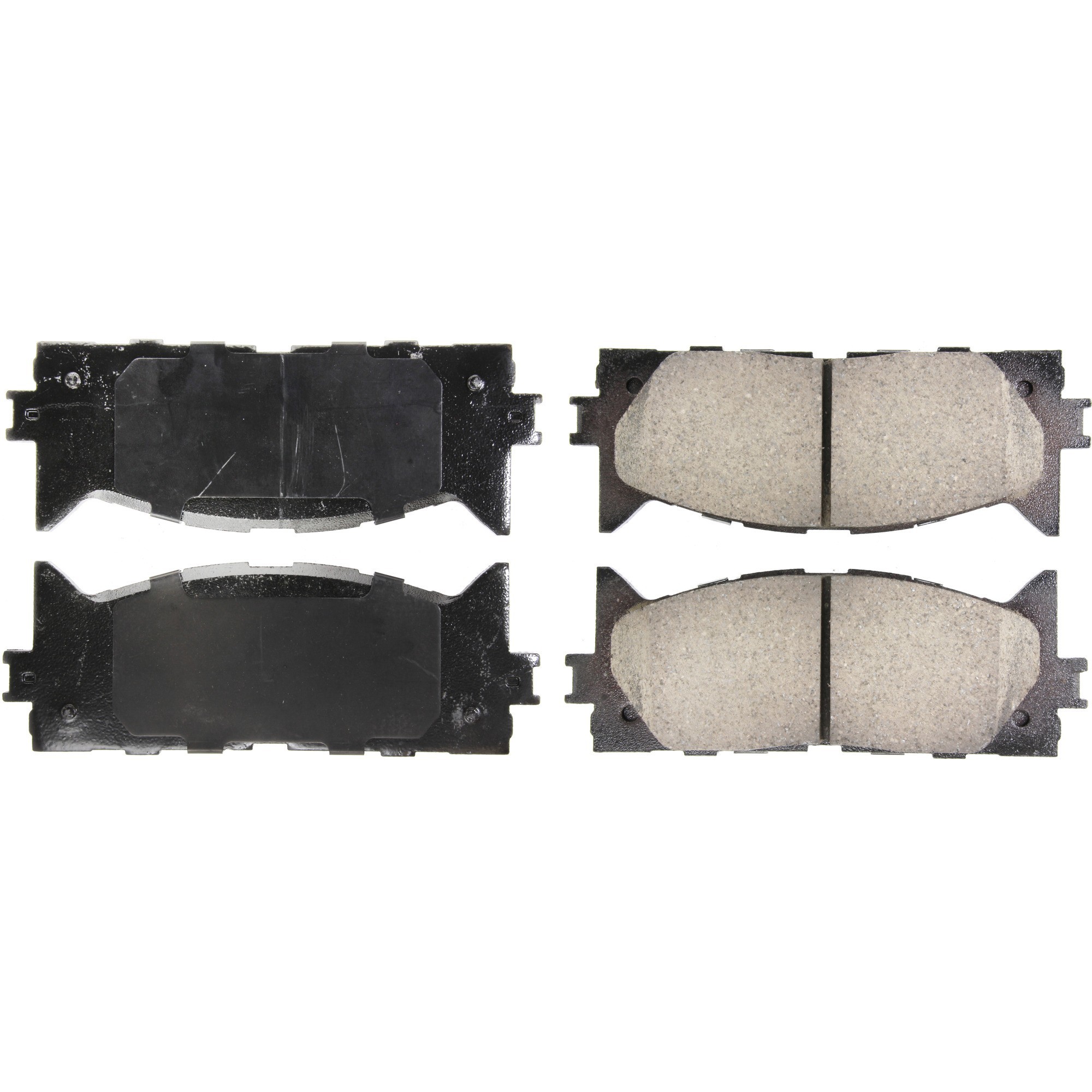 Centric Premium Ceramic Brake Pads with Shims and Hardware