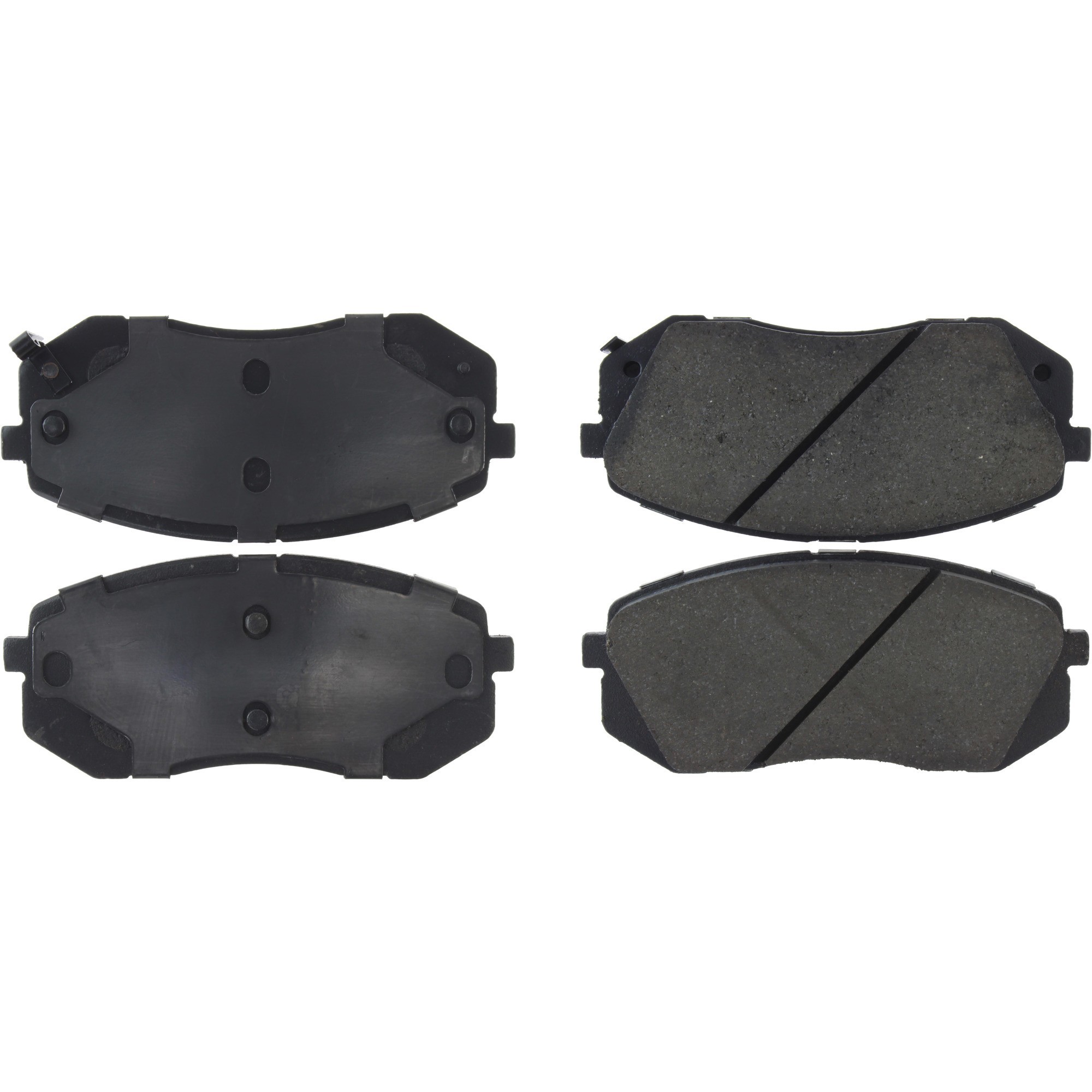 Centric Premium Ceramic Brake Pads with Shims and Hardware