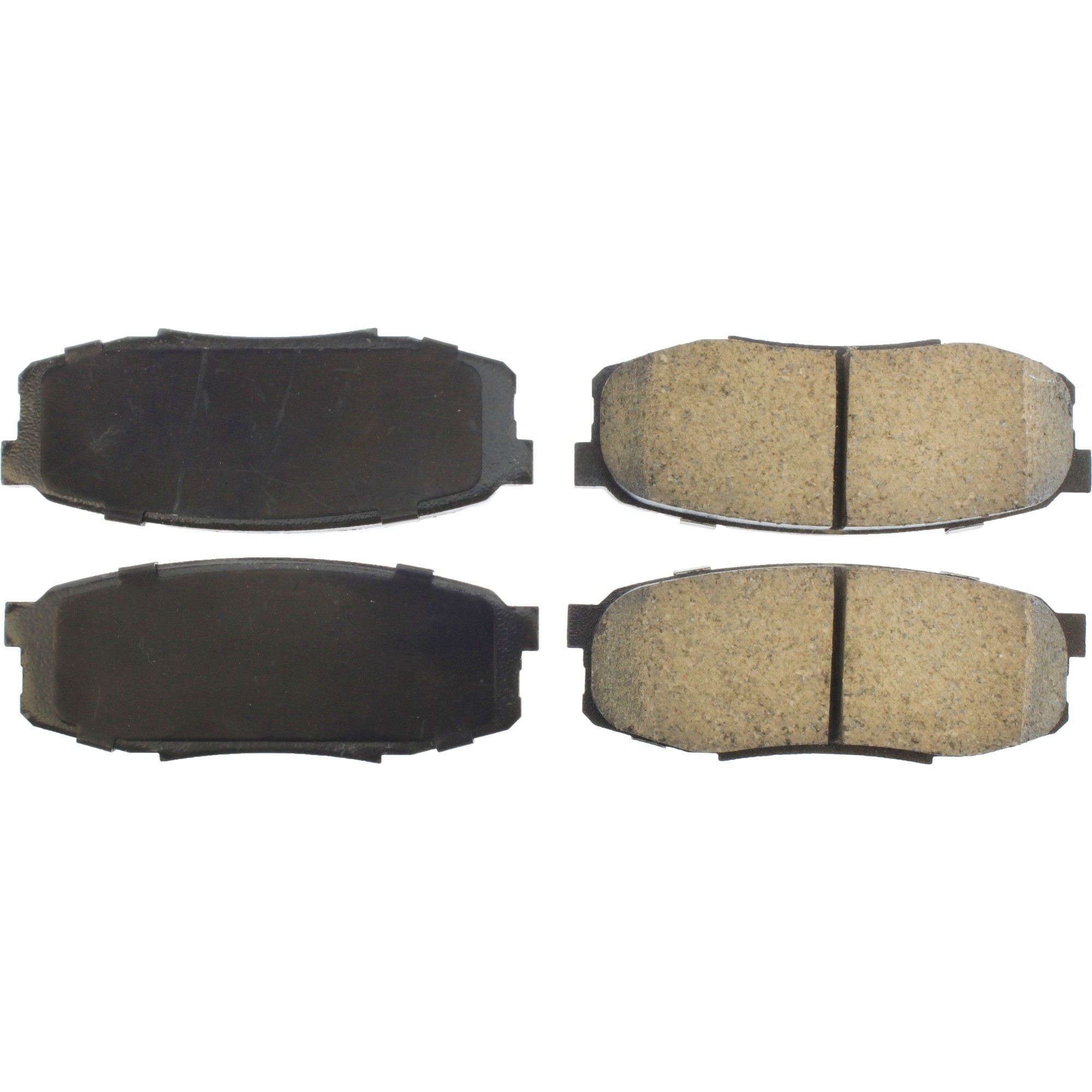 Centric Premium Ceramic Brake Pads with Shims and Hardware